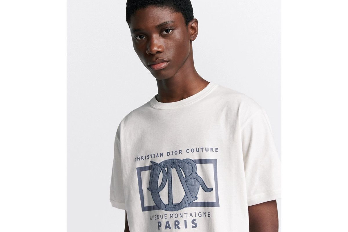 Dior o1bcso1str0226 Relaxed-Fit T-Shirt in White Size US S / EU 44-46 / 1 - 6 Thumbnail