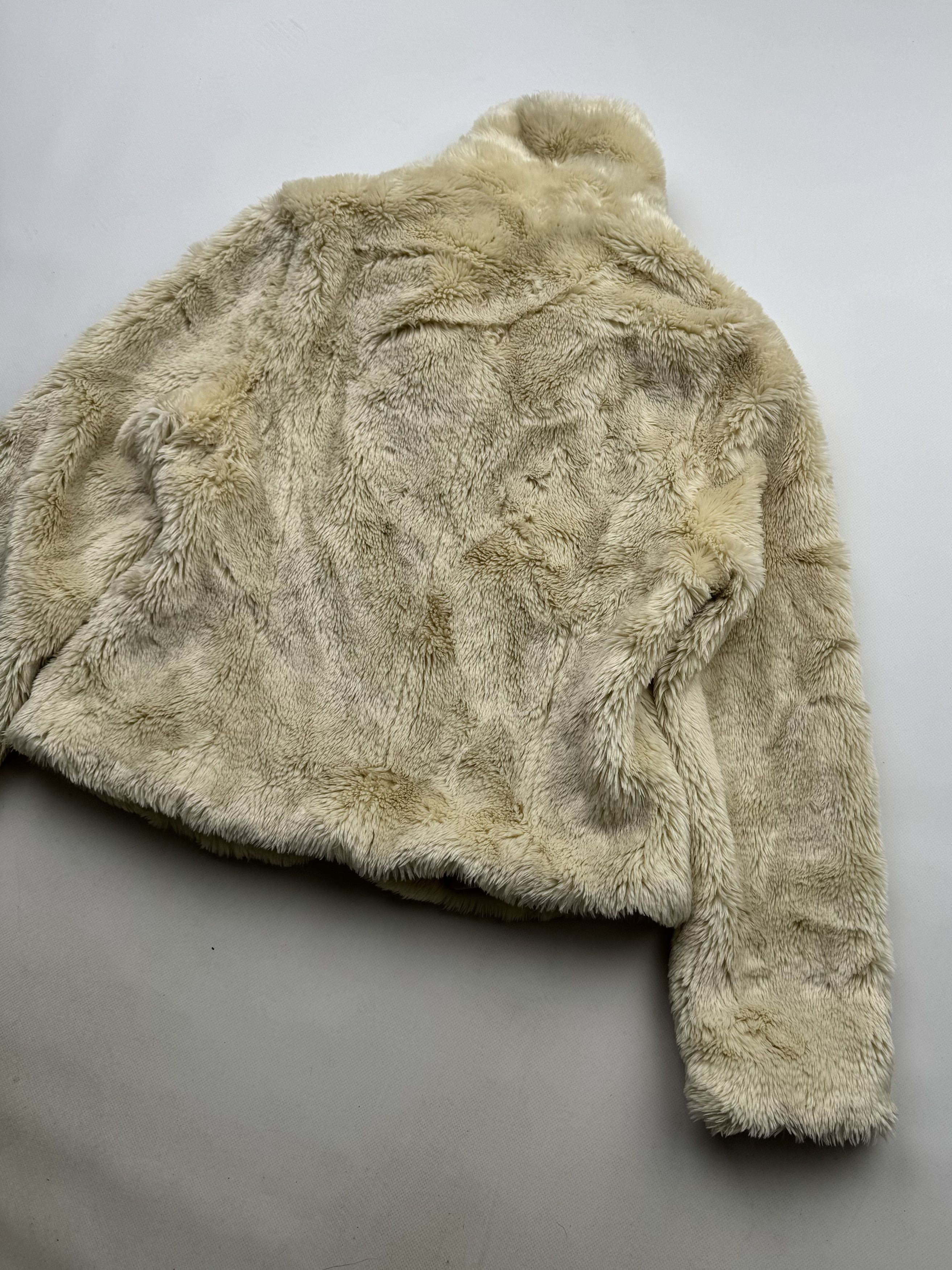 Japanese Brand 00's Faux Fur Coat B60 E2(V419) Size M / US 6-8 / IT 42-44 - 8 Thumbnail