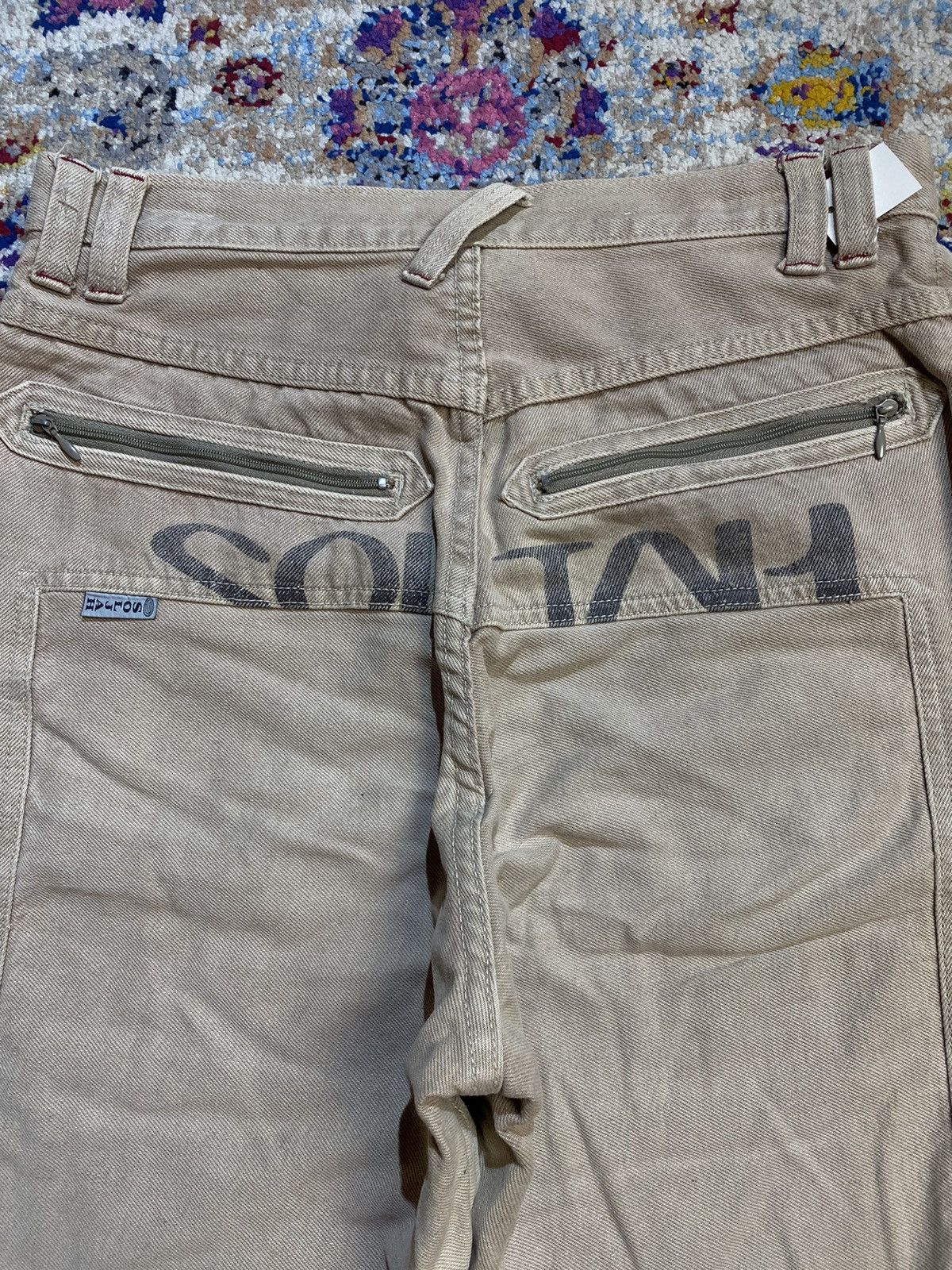Other Soljah Vintage Double Knee Fatigue Statement Pants 30x33 Size US 32 / EU 48 - 16 Thumbnail