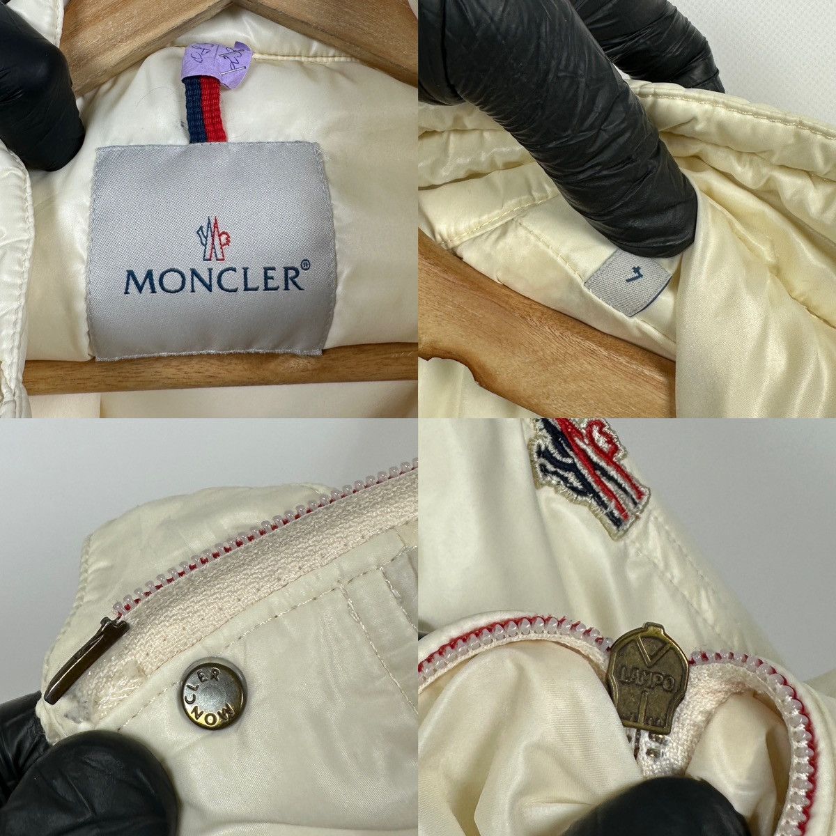 Moncler Moncler Grenoble Light Beige Zip Up Down Puffer Jacket Size XL / US 12-14 / IT 48-50 - 22 Thumbnail