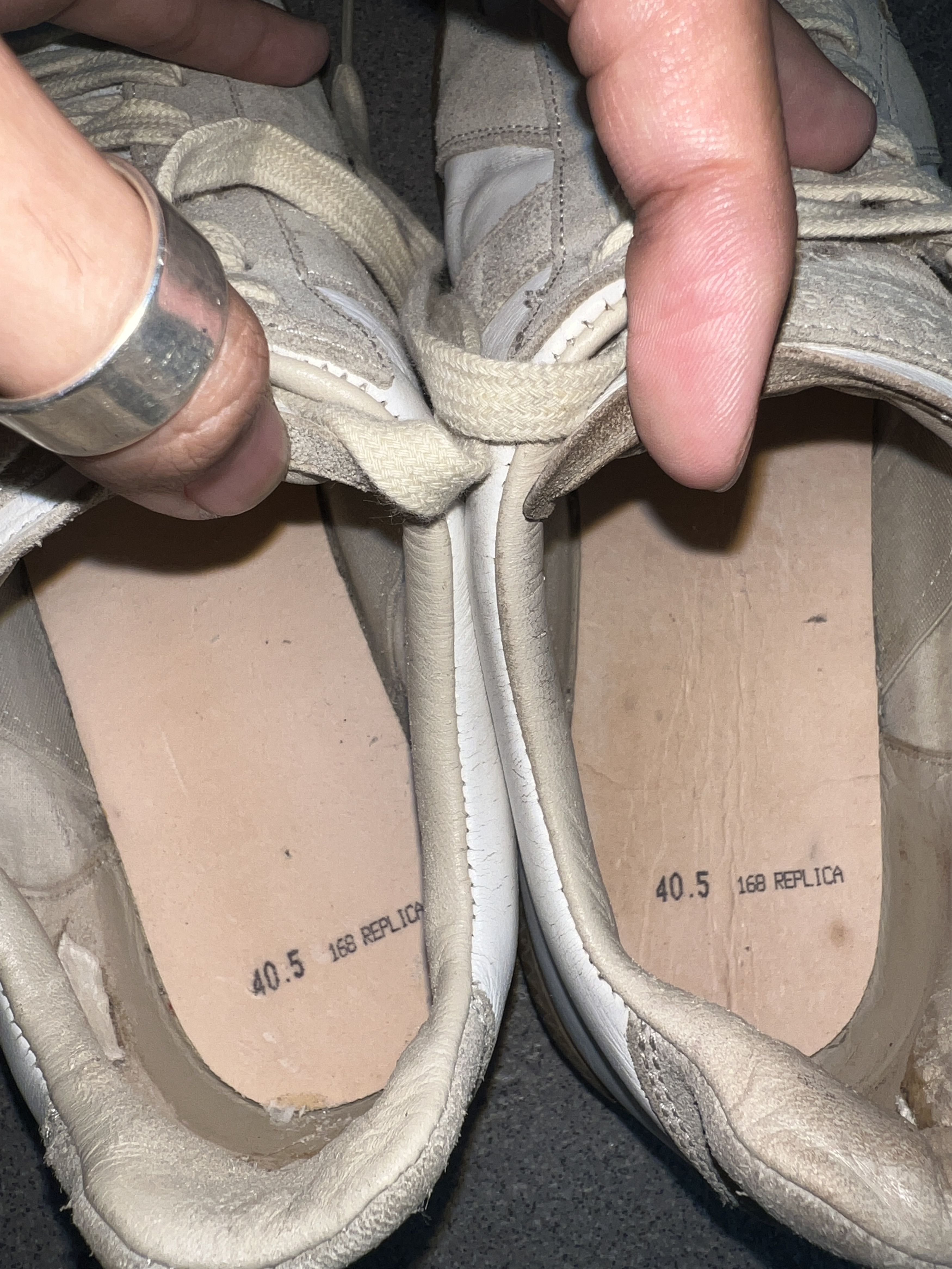 Maison Margiela Maison Margiela Replica Archive White Grey GAT 40.5 Size US 7.5 / EU 40-41 - 13 Thumbnail
