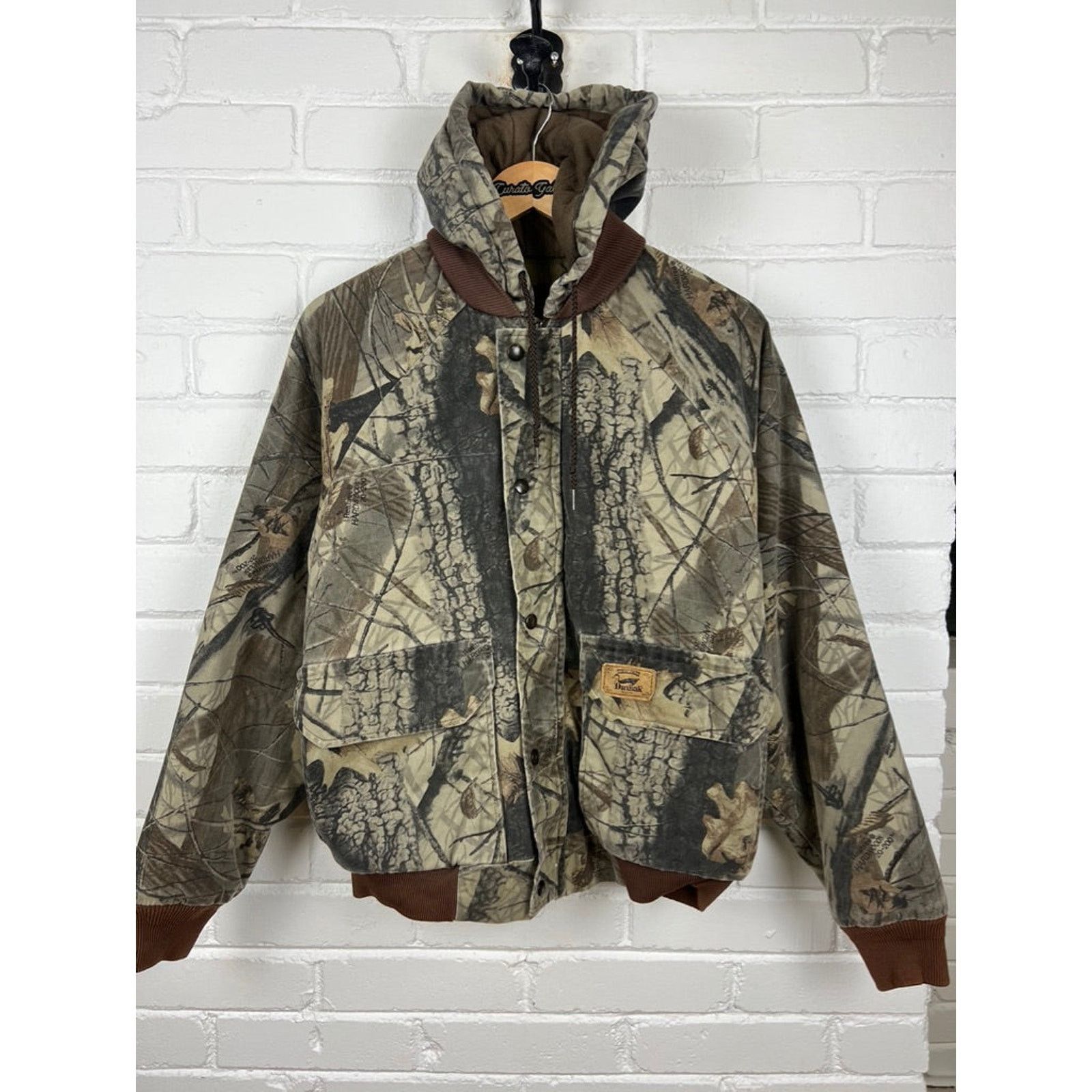 Vintage Vintage 90s Duxbak Real Tree Hardwoods Camp Insulated S Size US S / EU 44-46 / 1 - 1 Thumbnail