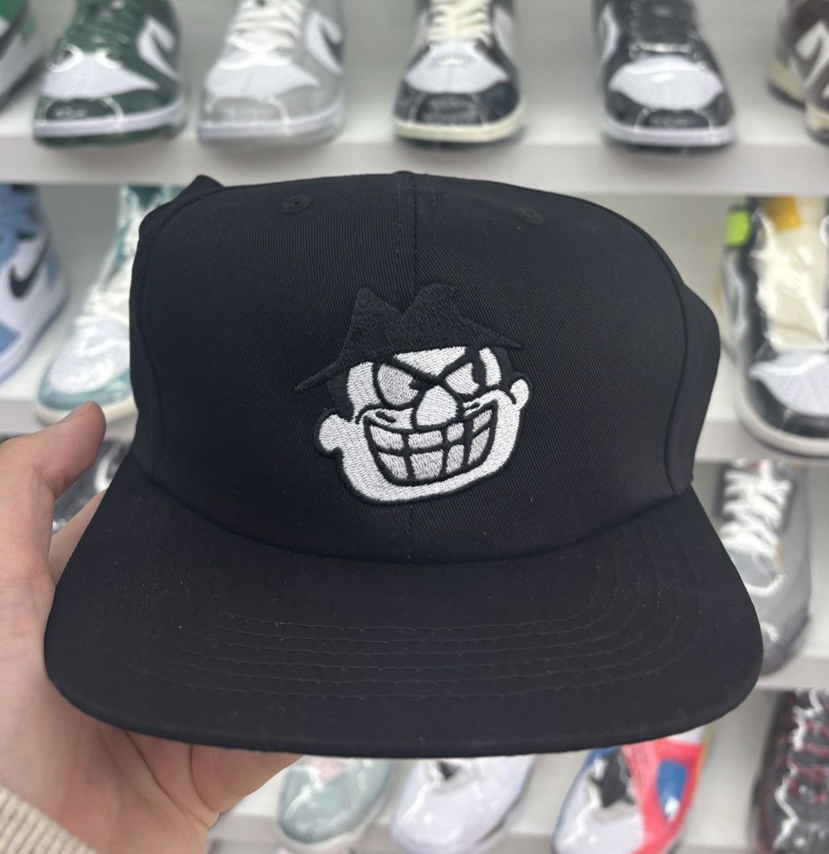 Fuck The Population FTP BORIS 6 PANEL SNAPBACK HAT (BLACK) Size ONE SIZE - 1 Thumbnail