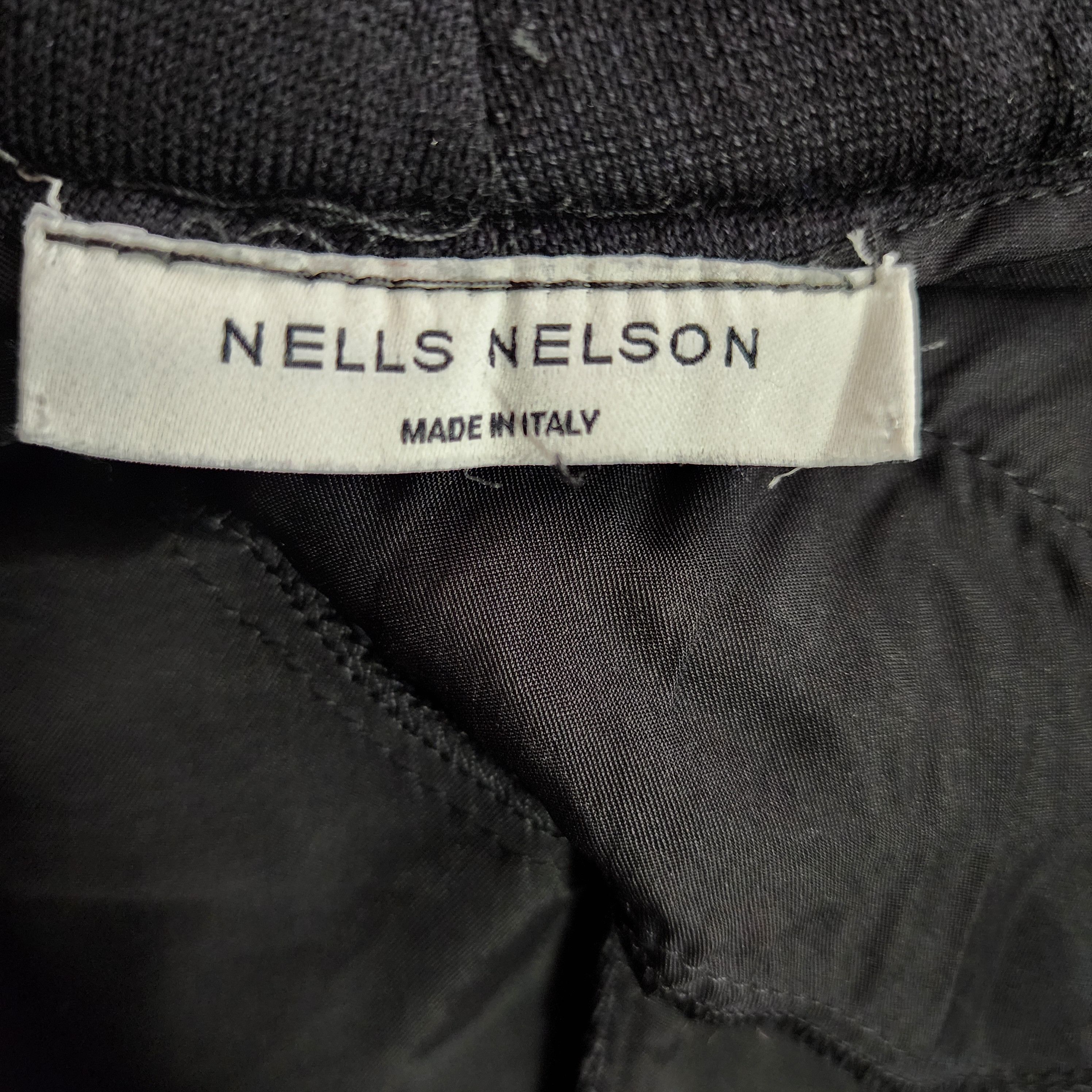 Other NELLS NELSON Virgin Wool and Silk Blend Textured Pants Size 28" / US 6 / IT 42 - 2 Thumbnail