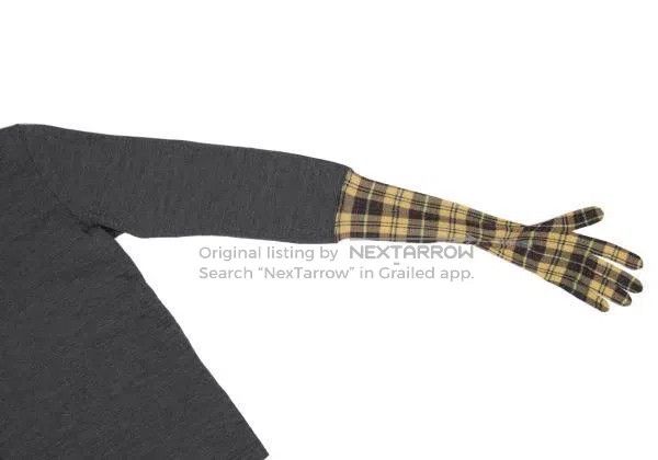 Comme des Garcons Comme des Garcons Gray Vintage Plaid Glove Top Size S / US 4 / IT 40 - 5 Thumbnail