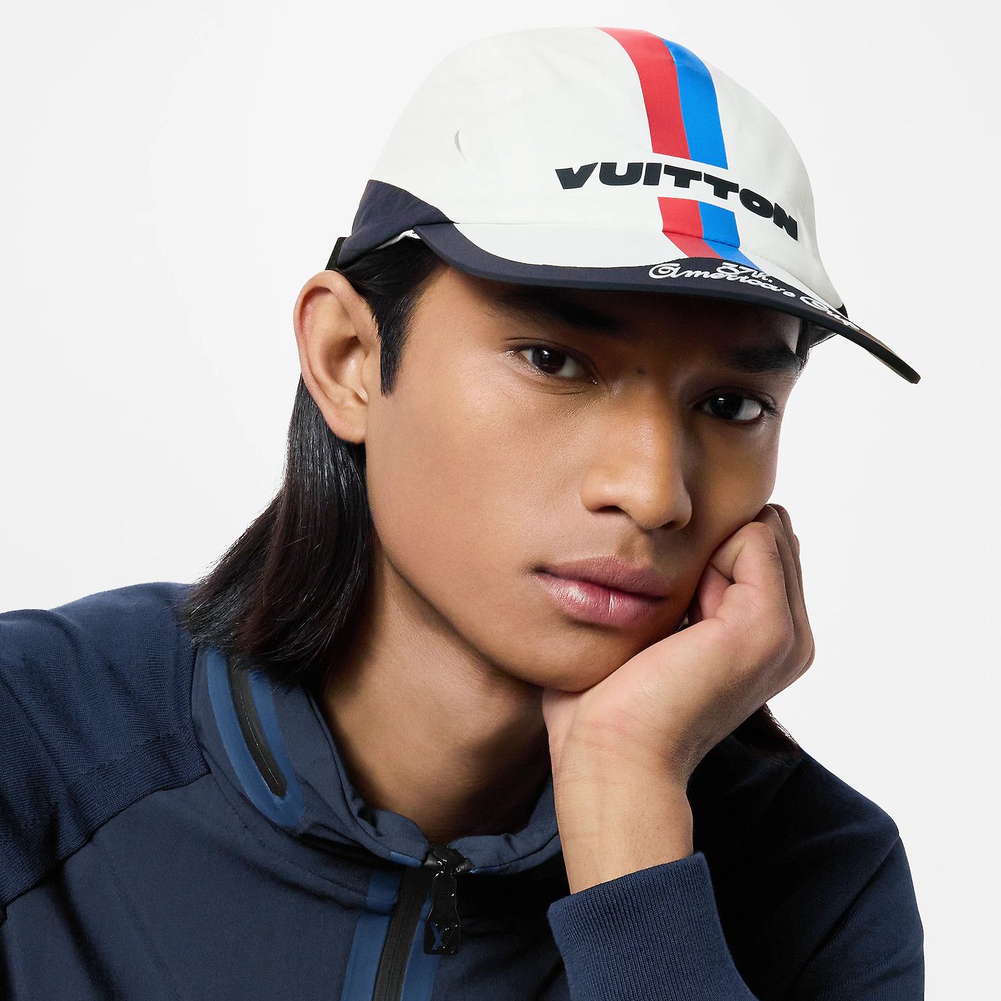 LOUIS VUITTON CAP BASEBALL MONOGRAM LOGO LV DAD CAP M7677M