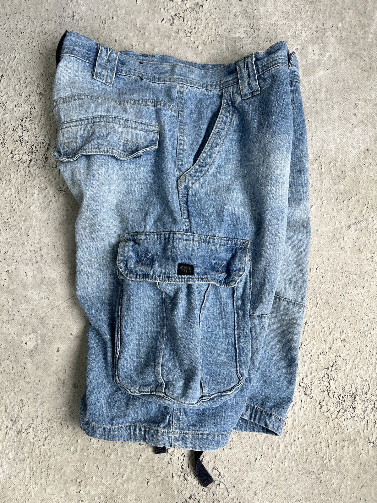 Pelle Pelle Pelle Pelle cargo denim distressed shorts pants Size US 30 / EU 46 - 8 Thumbnail
