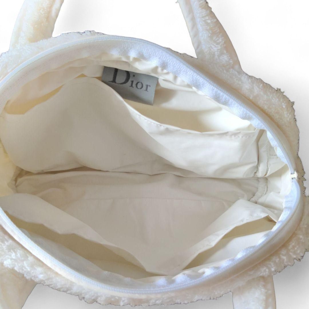 Dior Dior - Towel Handbag White Blue Size ONE SIZE - 3 Thumbnail
