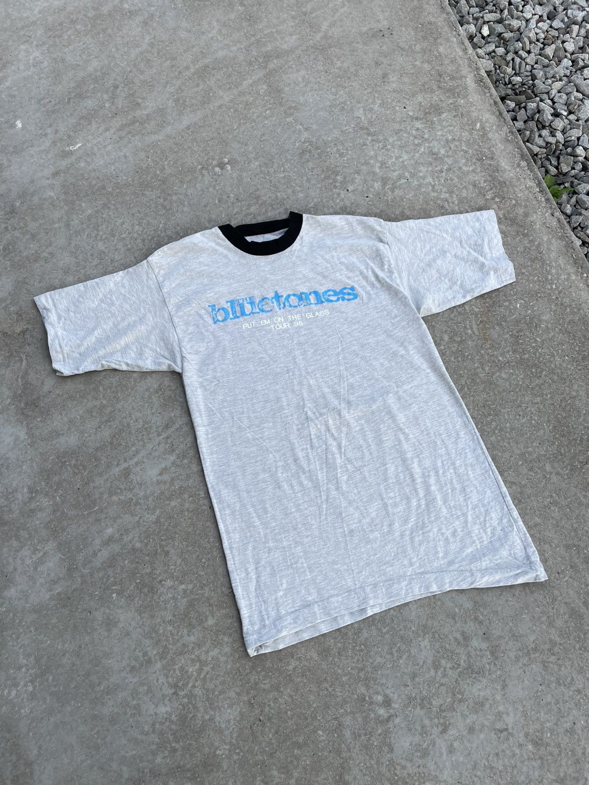 Vintage Vintage 90s 1998 The Bluetones English rock album tshirt Size US L / EU 52-54 / 3 - 1 Thumbnail