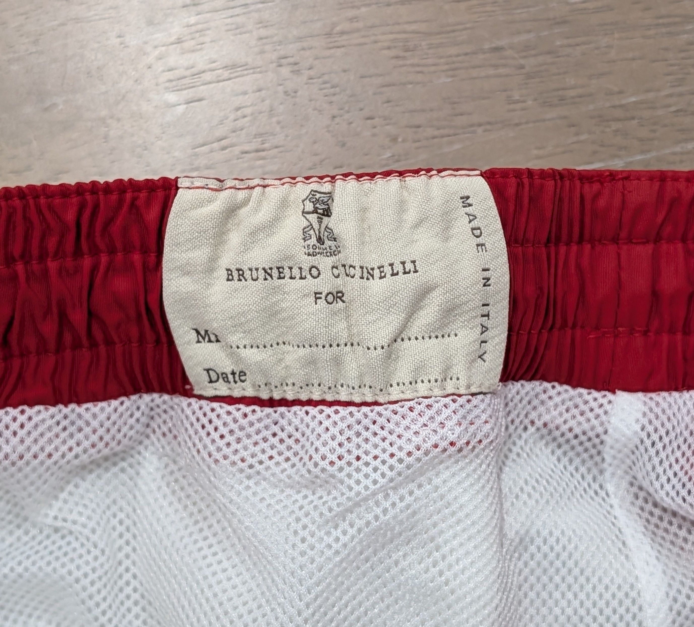 Brunello Cucinelli Brunello Cucinelli Colorblock Swim Shorts Trunks Red XL Size US 36 / EU 52 - 5 Thumbnail