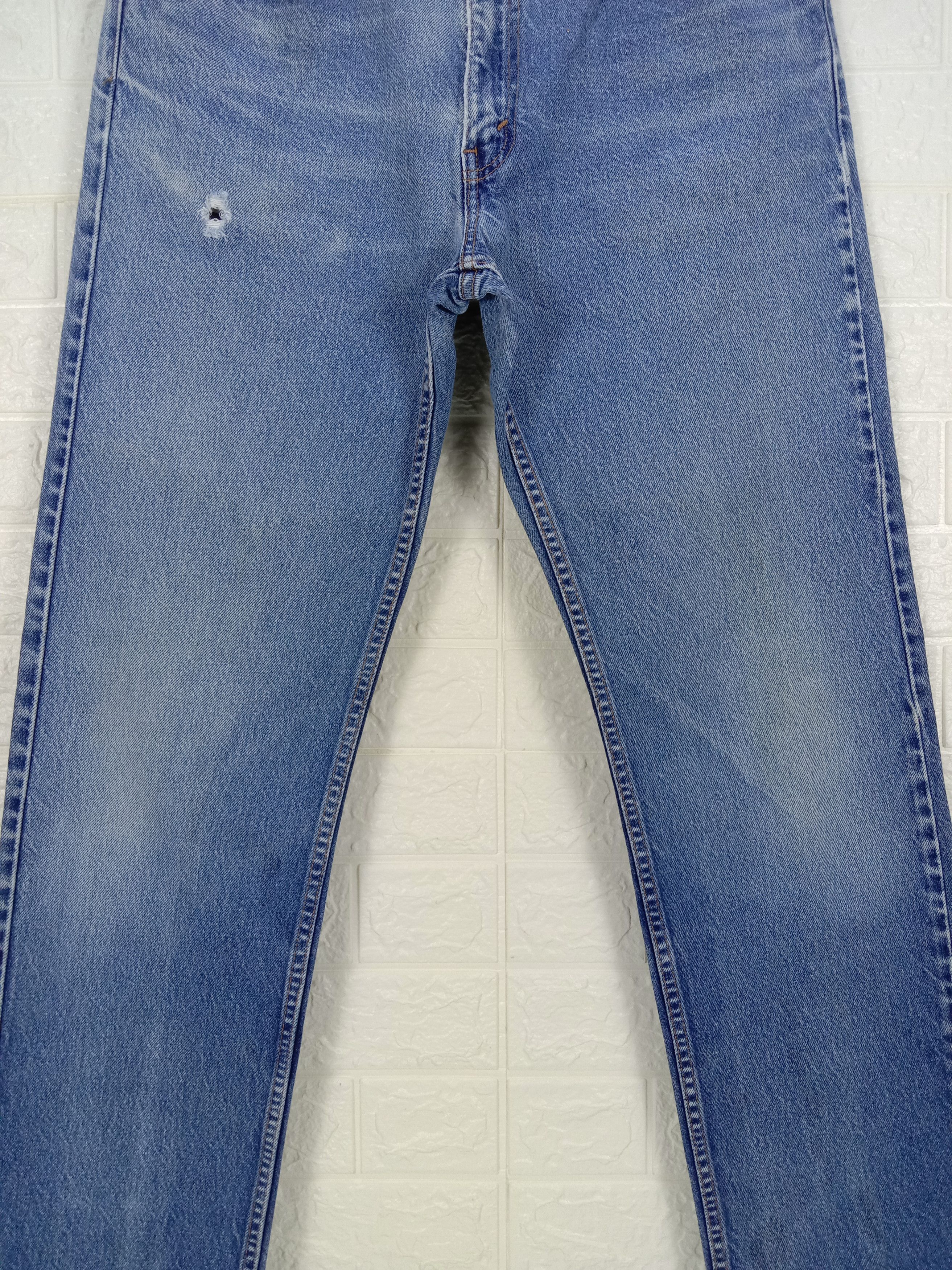 Levi's Vintage Levi's 505 Jeans Blue Washed Regular Fit Denim Size US 32 / EU 48 - 3 Thumbnail