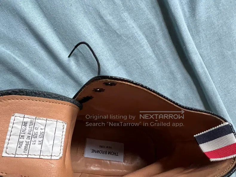 Thom Browne Thom Browne Leather Boots Size US 10 / EU 43 - 7 Thumbnail