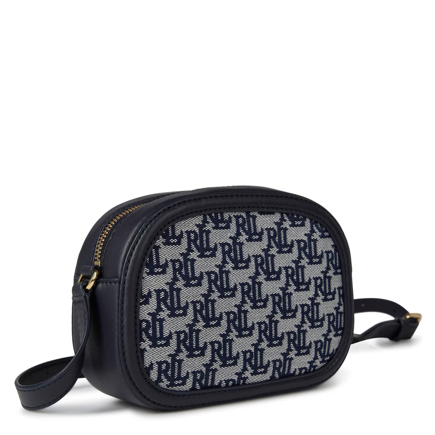 Lauren Ralph Lauren o1g2r1mq0825 Size: OS / Small Tayler Crossbody Bag Navy Size ONE SIZE - 6 Thumbnail