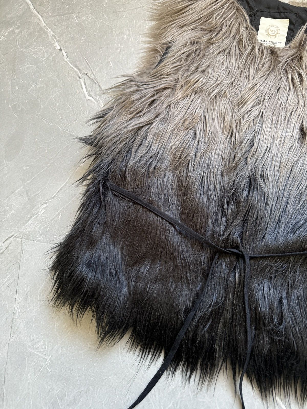 Hysteric Glamour Vtg Fuzzy Fur Vest y2k If Six Was Nine LGB Rick Owens Style Size M / US 6-8 / IT 42-44 - 3 Thumbnail