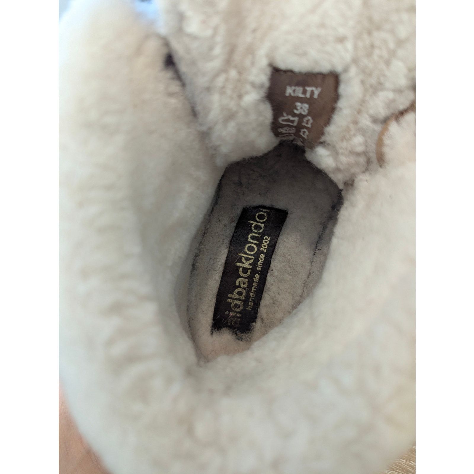 Anthropologie Anthropologie Laidback London Kilty Suede Sherpa Moccasins Size US 7.5 / IT 37.5 - 7 Thumbnail