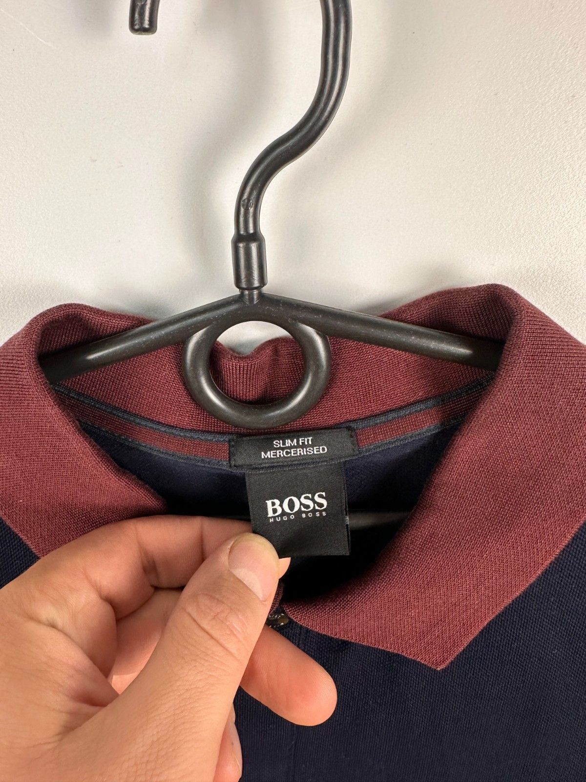 Hugo Boss Hugo Boss Men Polo Shirt Slim Fit Navy Mens Size XL Size US XL / EU 56 / 4 - 4 Thumbnail