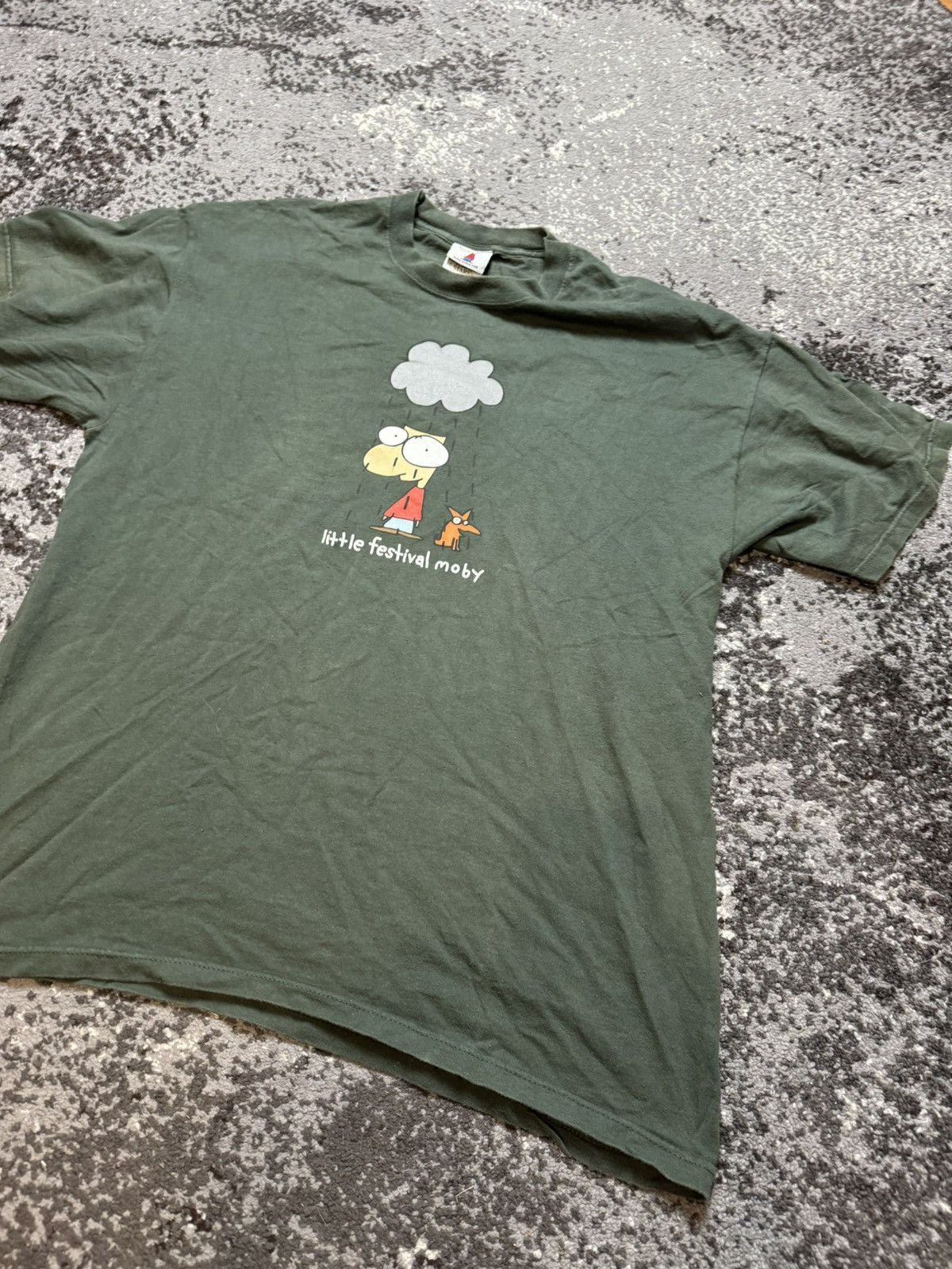 Band Tees × Vintage Vintage Y2K 1999 Moby Little Festival Idiot band rock tee Size US XL / EU 56 / 4 - 2 Thumbnail
