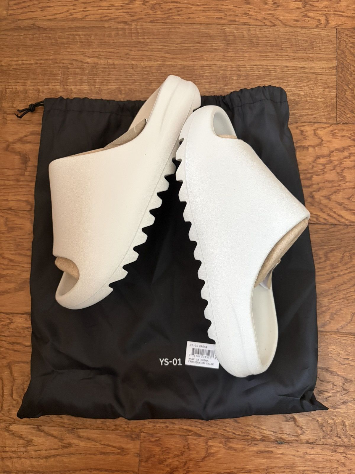 Yeezy YS-01 Cream Slides Size US 8 / EU 41 - 1 Thumbnail