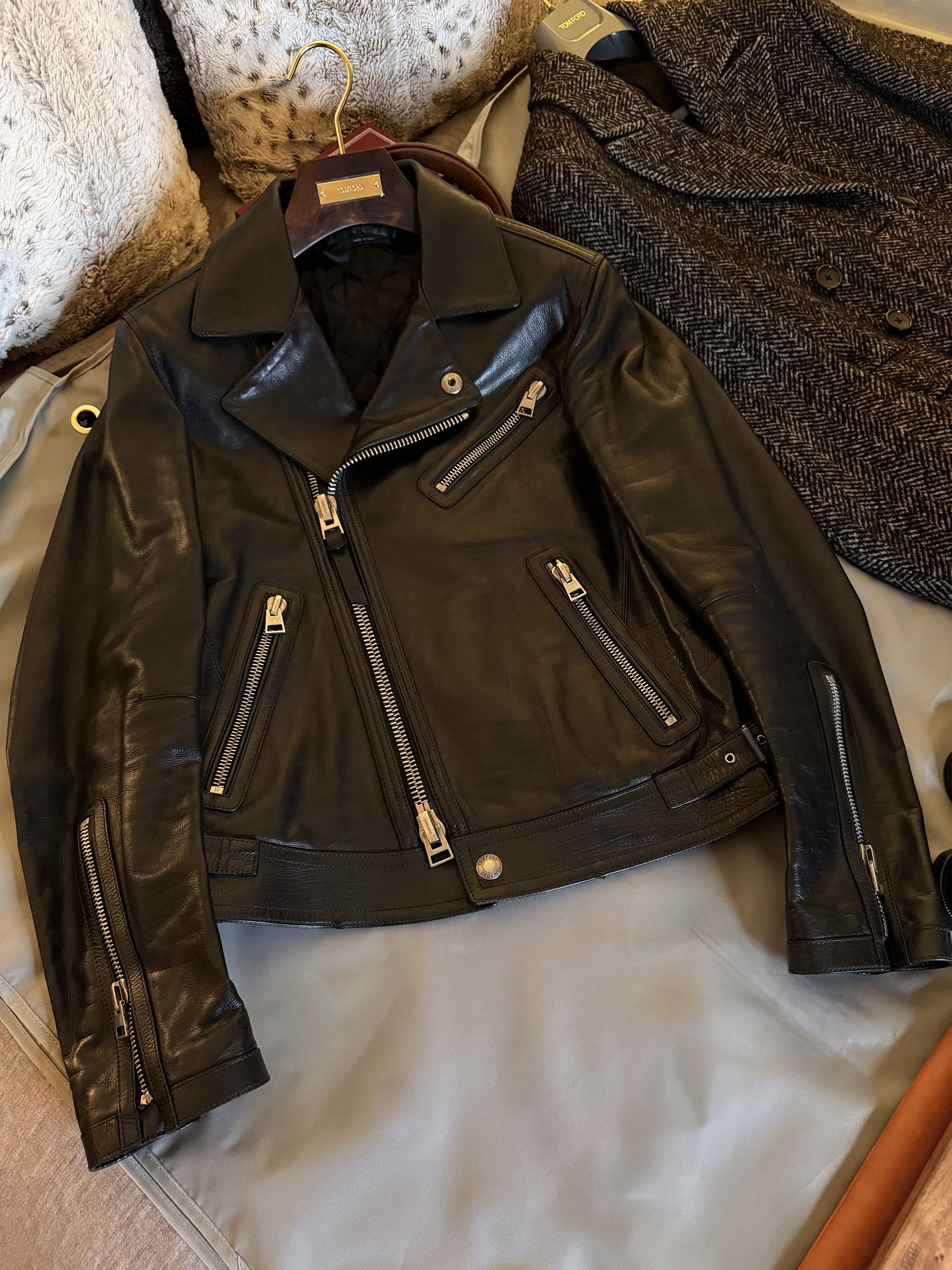 Tom Ford Ultimate 9 200 w tax TOM FORD Calf Perfecto Biker Jacket Grailed