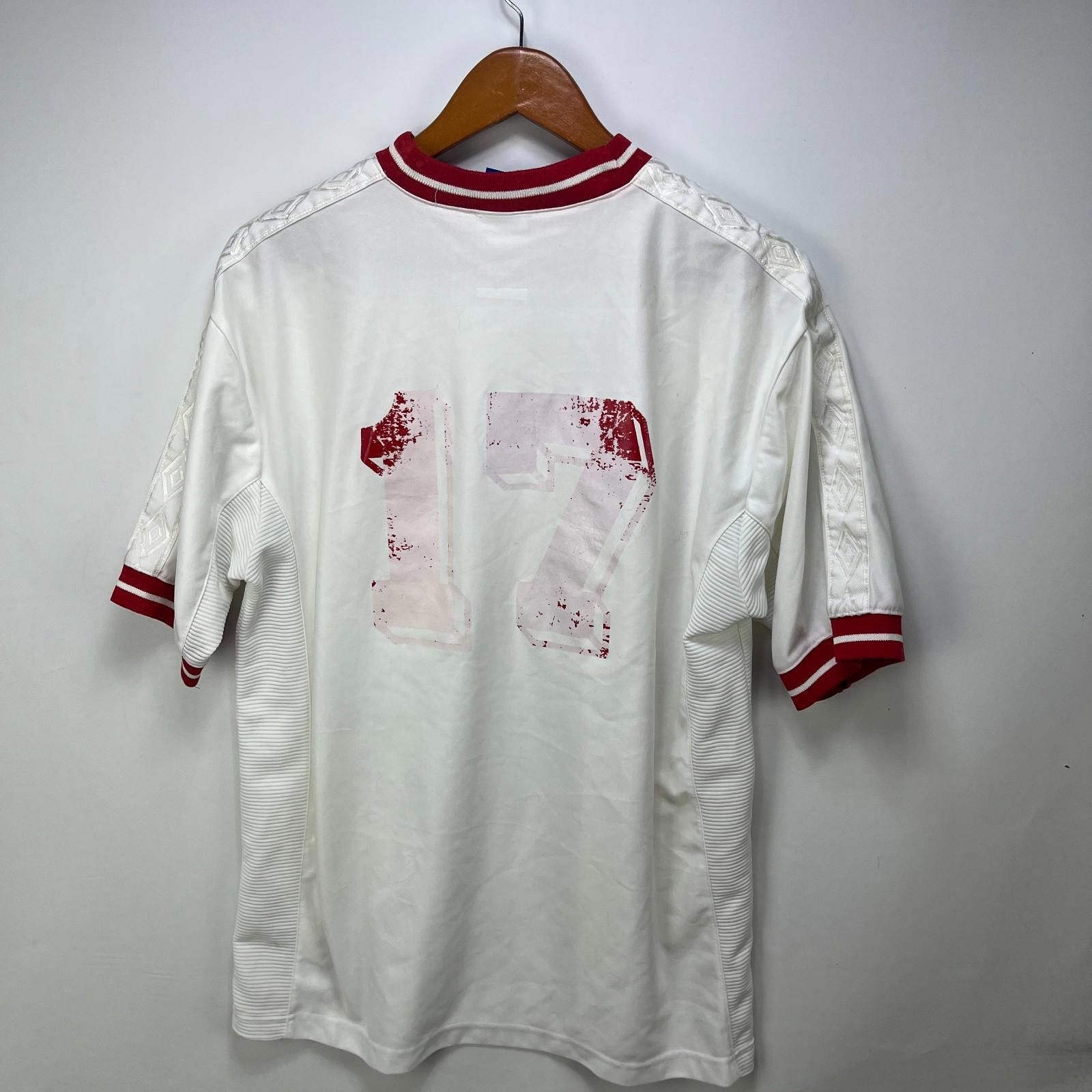 Umbro Vintage 90s Umbro Serbia Football Soccer Jersey Large Size ONE SIZE - 7 Thumbnail
