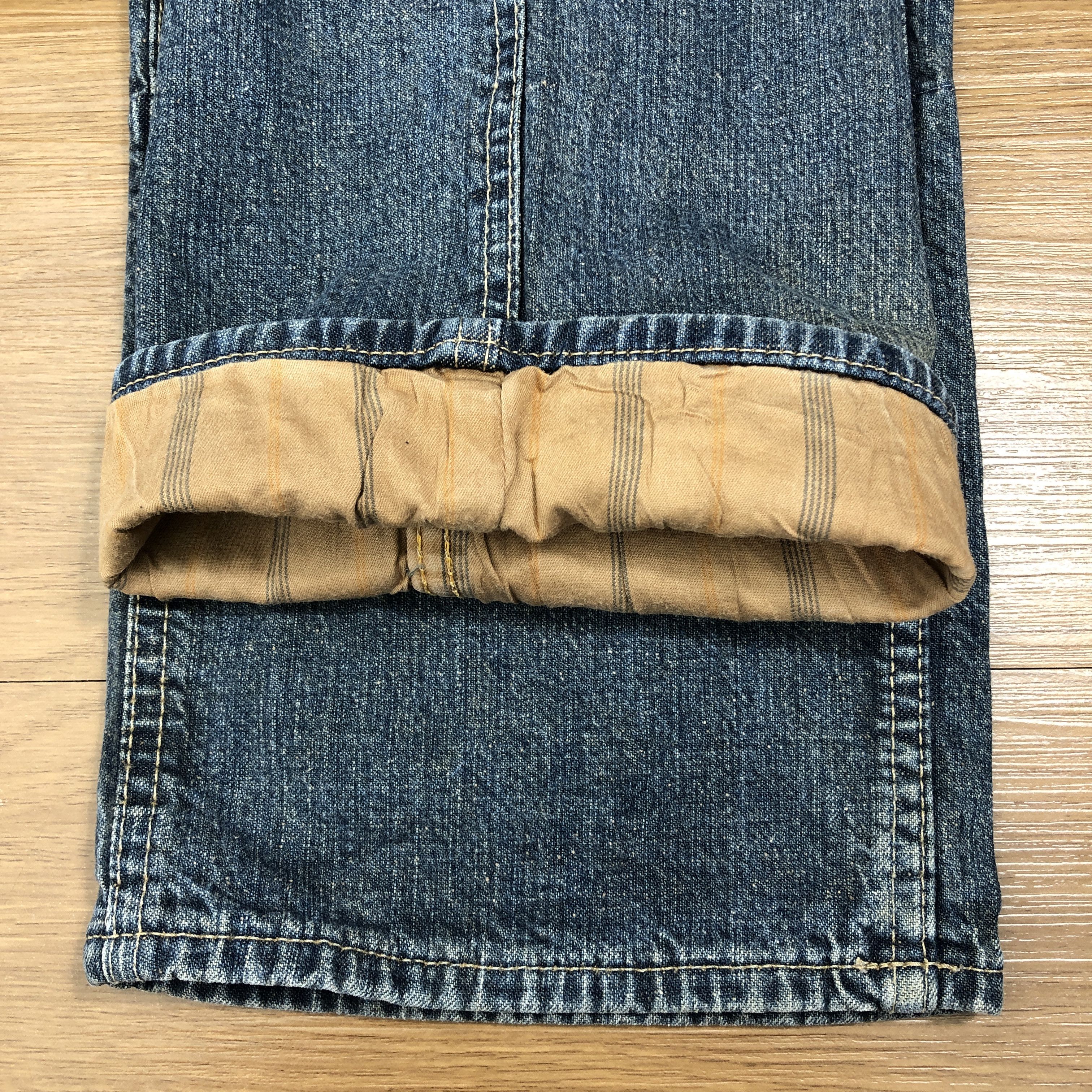 Big John × Vintage Big John WWS Jeans 32 x 30.5 L1308W Size 32" / US 10 / IT 46 - 6 Thumbnail