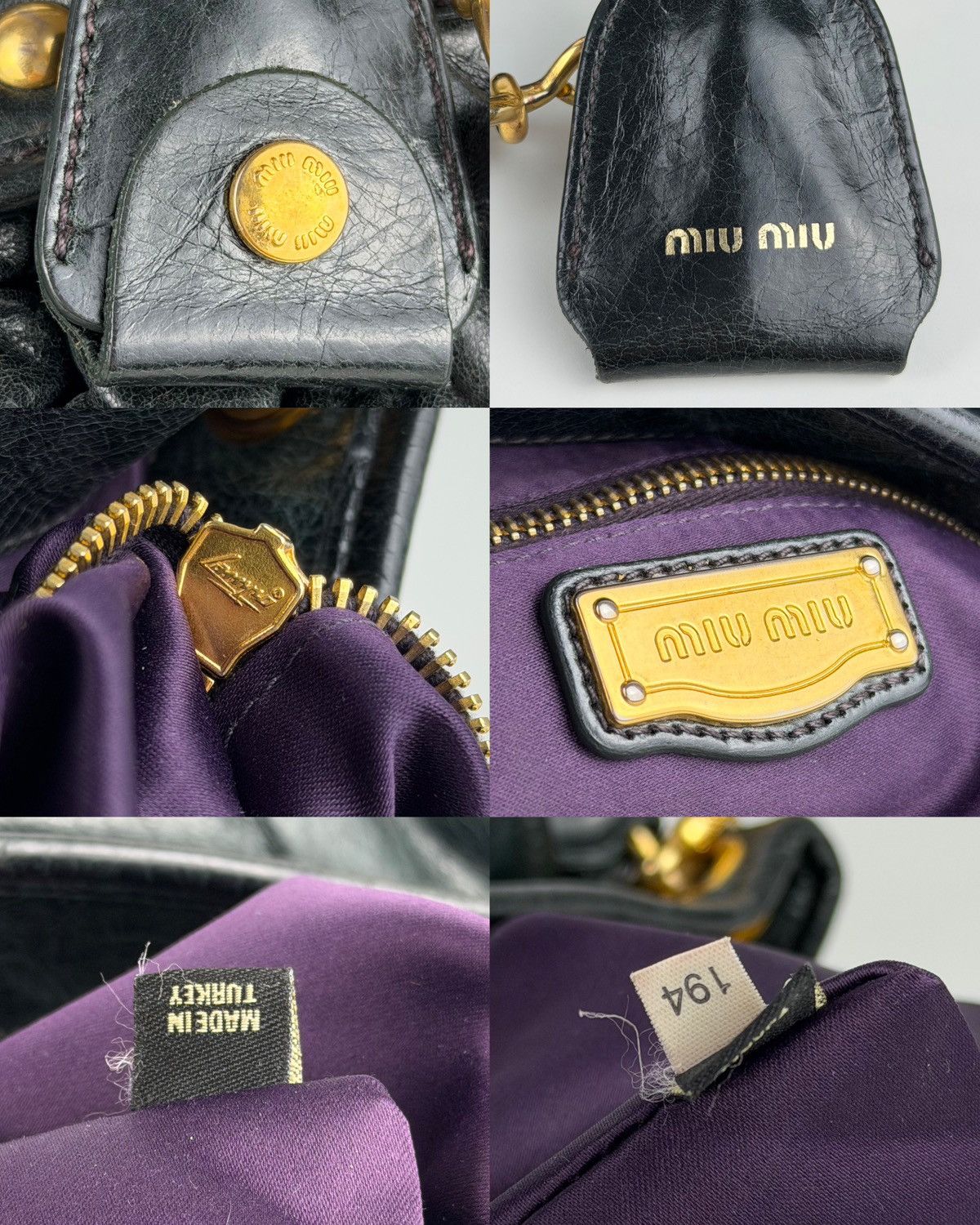 Miu Miu Miu Miu matelasse pleated leather coffer bag in deep green Size ONE SIZE - 20 Thumbnail