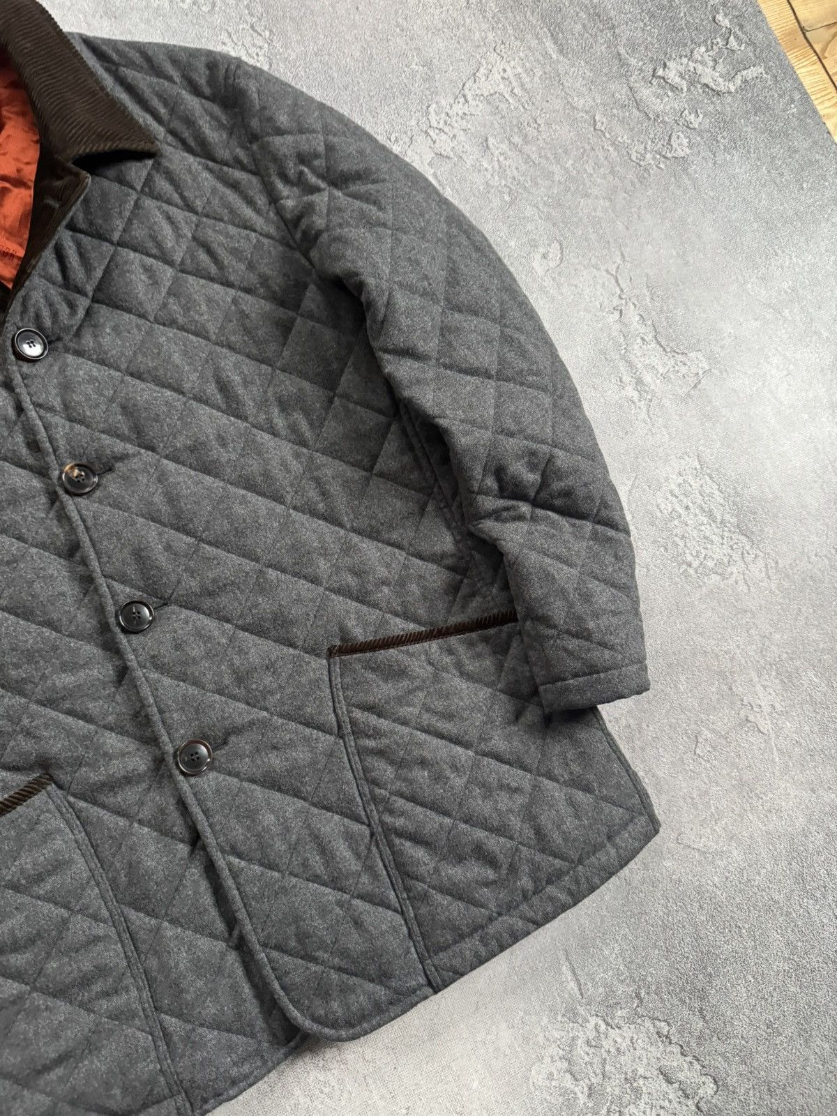 Schneiders Schneiders Salzburg L button up wool light quilted jacket Size US XL / EU 56 / 4 - 4 Thumbnail