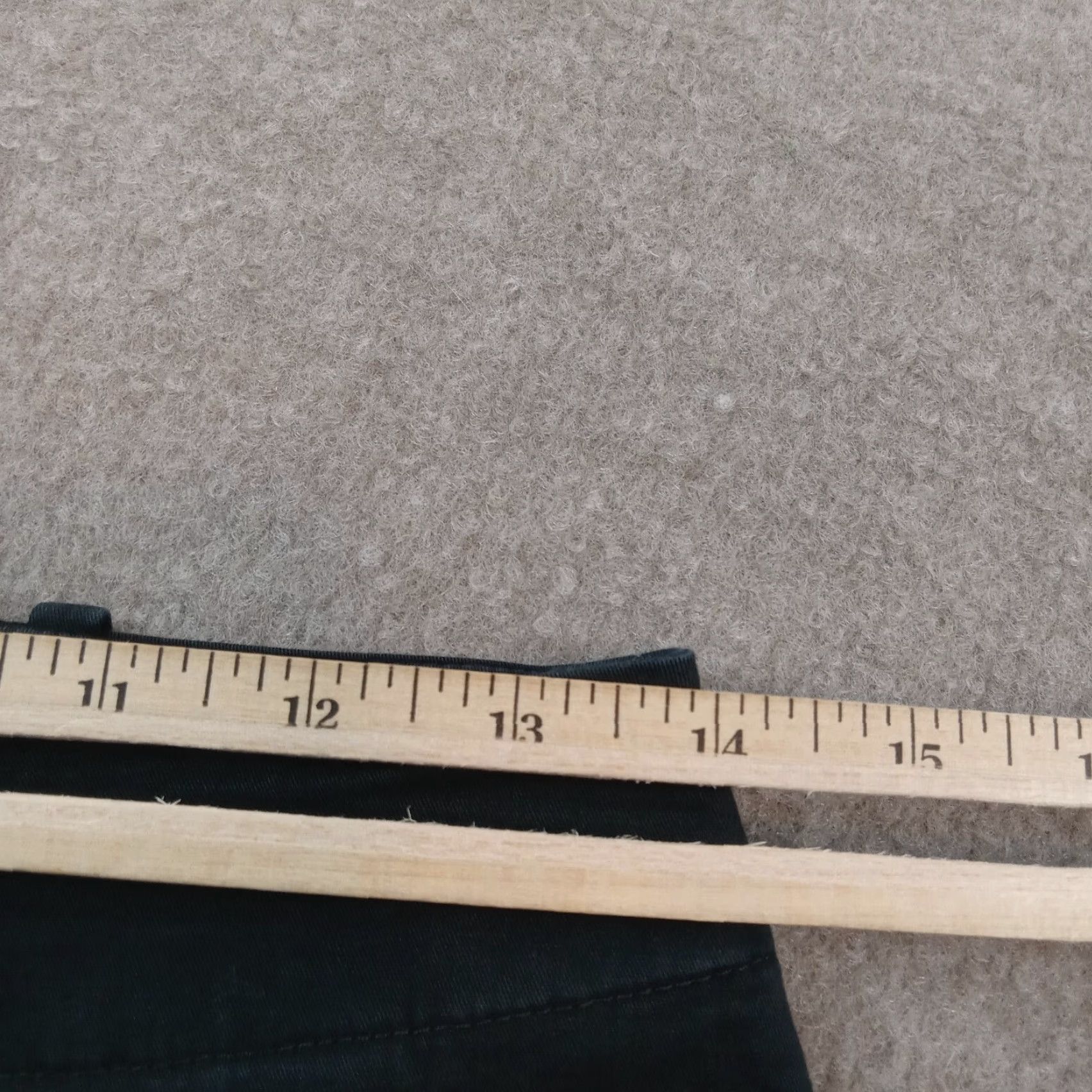 Talbots Talbots Petite Black Stretch Chino Straight Leg Pants Womens Size 4P Size 28" / US 6 / IT 42 - 5 Thumbnail