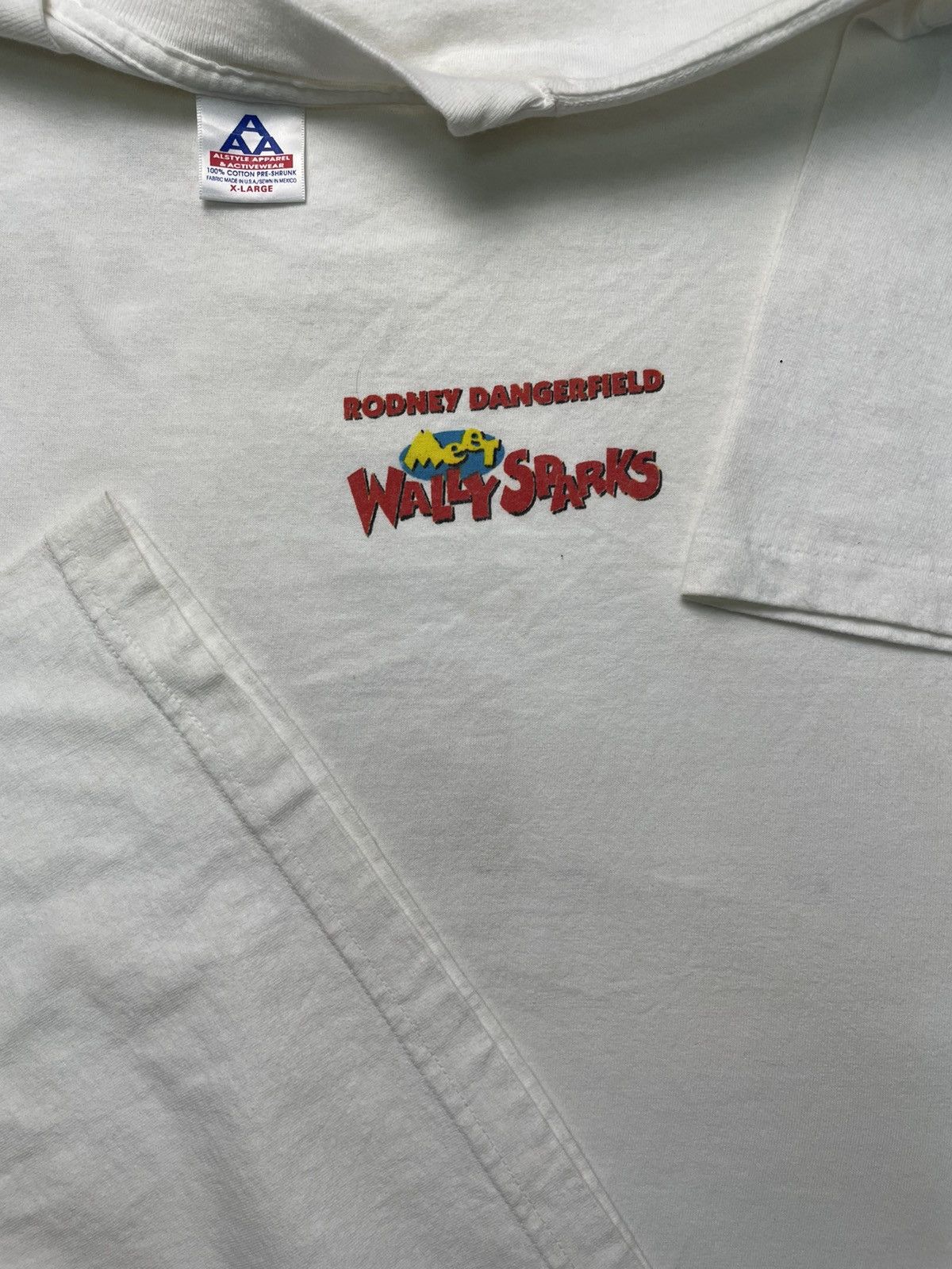 Vintage Vintage Meet Wally Sparks Movie Promo Shirt Size US XL / EU 56 / 4 - 3 Thumbnail