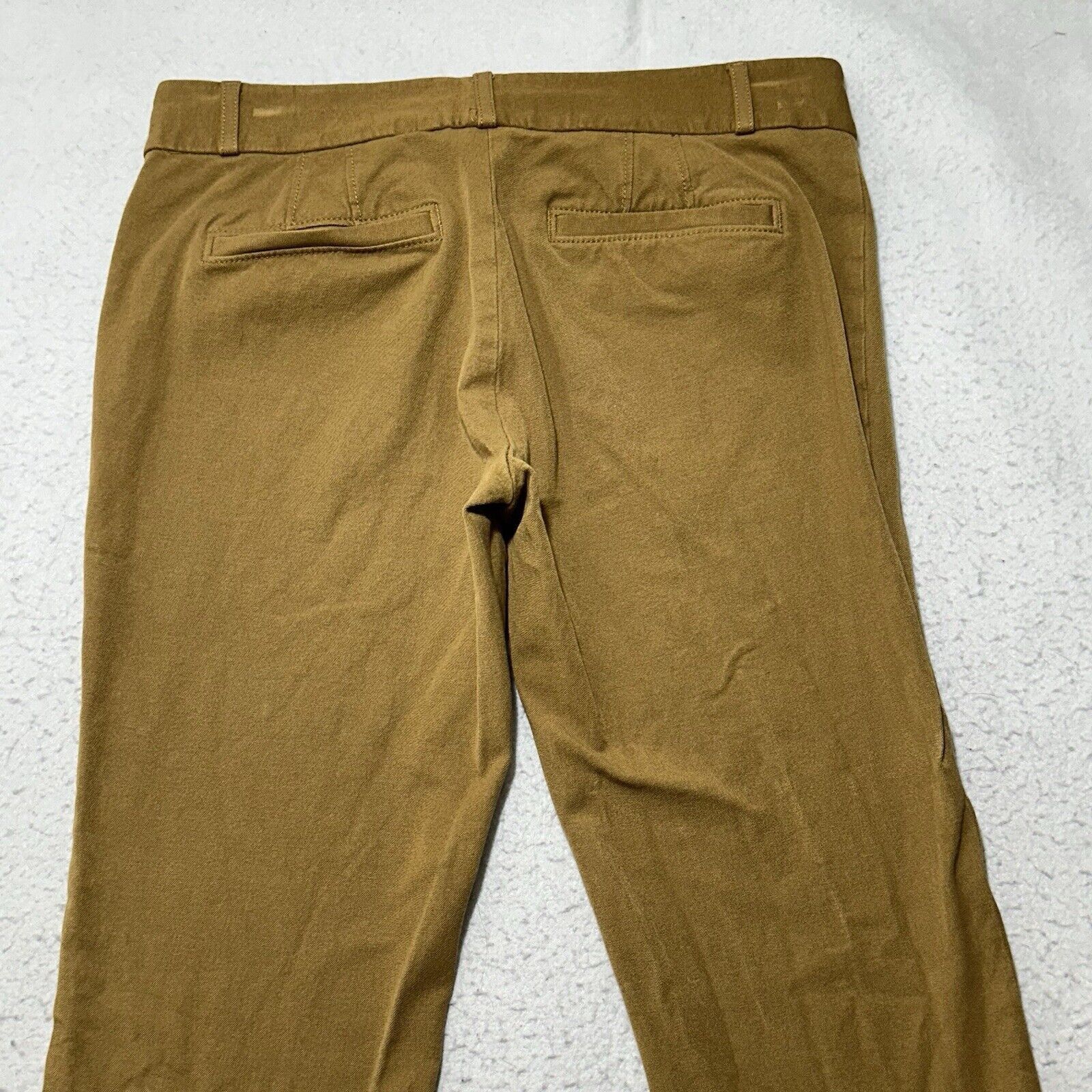 Banana Republic Banana Republic Sloan Fit 4 Brown Straight Leg Ankle Pants Size 27" / US 4 / IT 40 - 8 Thumbnail