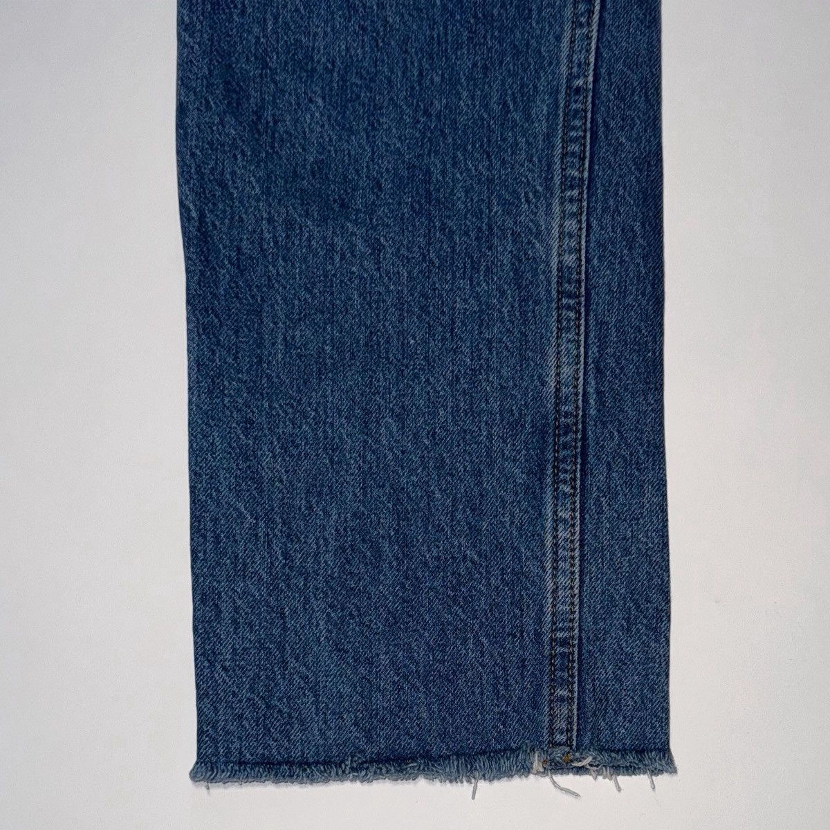 RE/DONE Re/Done Women's High Rise Stove Pipe Straight Leg Blue Jeans Size 26" / US 2 / IT 38 - 8 Thumbnail