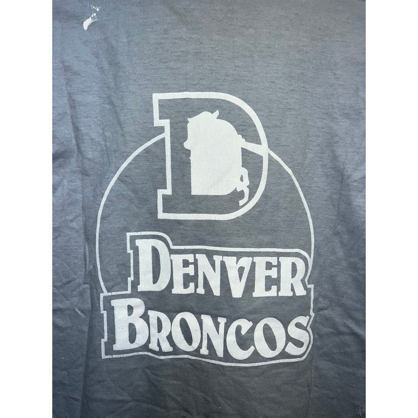 Jerzees Vintage Test Print Shirt Sweet Pea 1987 Denver Broncos 80s S Size US S / EU 44-46 / 1 - 7 Thumbnail