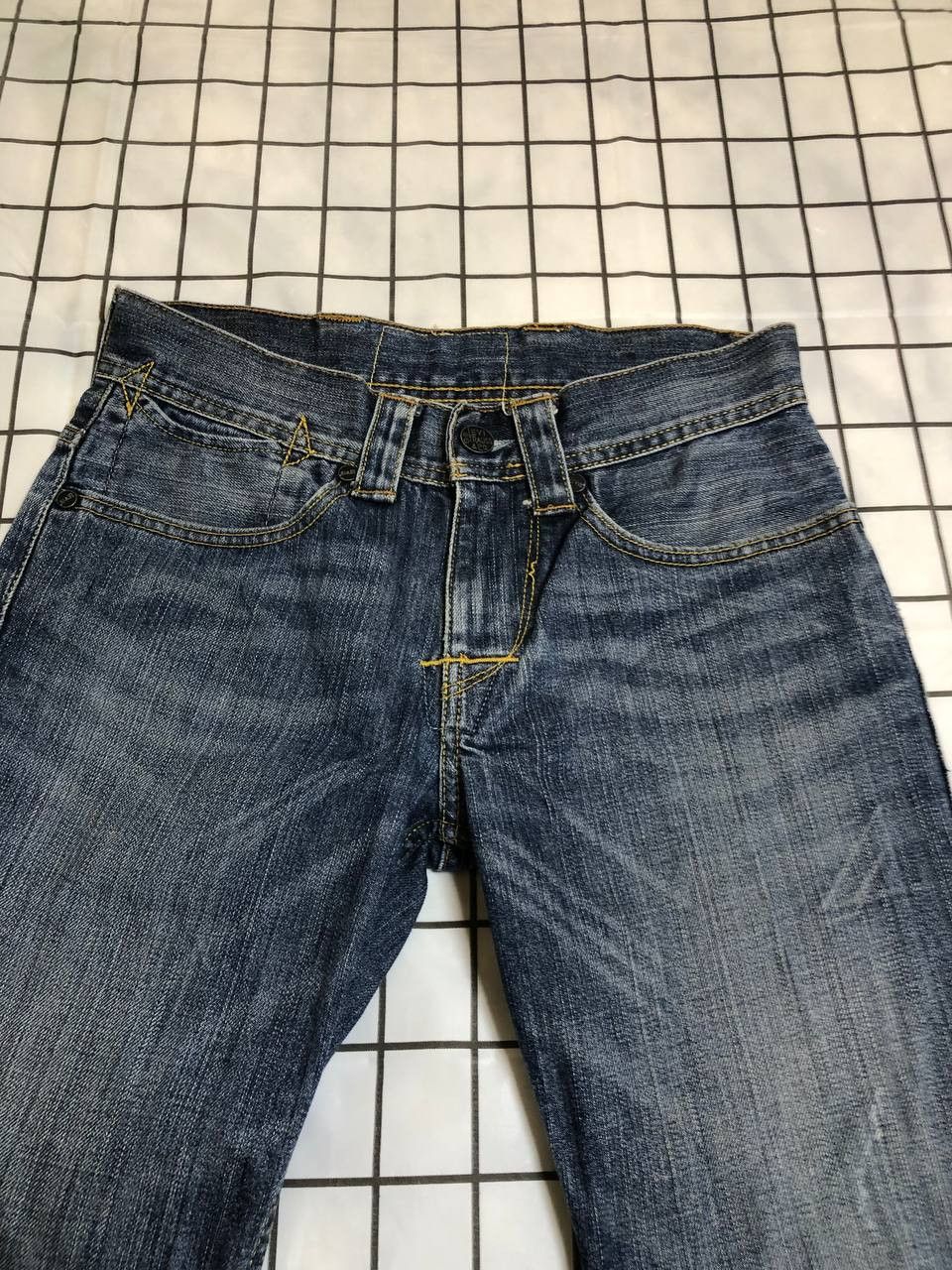 Levi's Levis 502 Regular Taper Size Blue Jeans Size US 29 - 11 Thumbnail