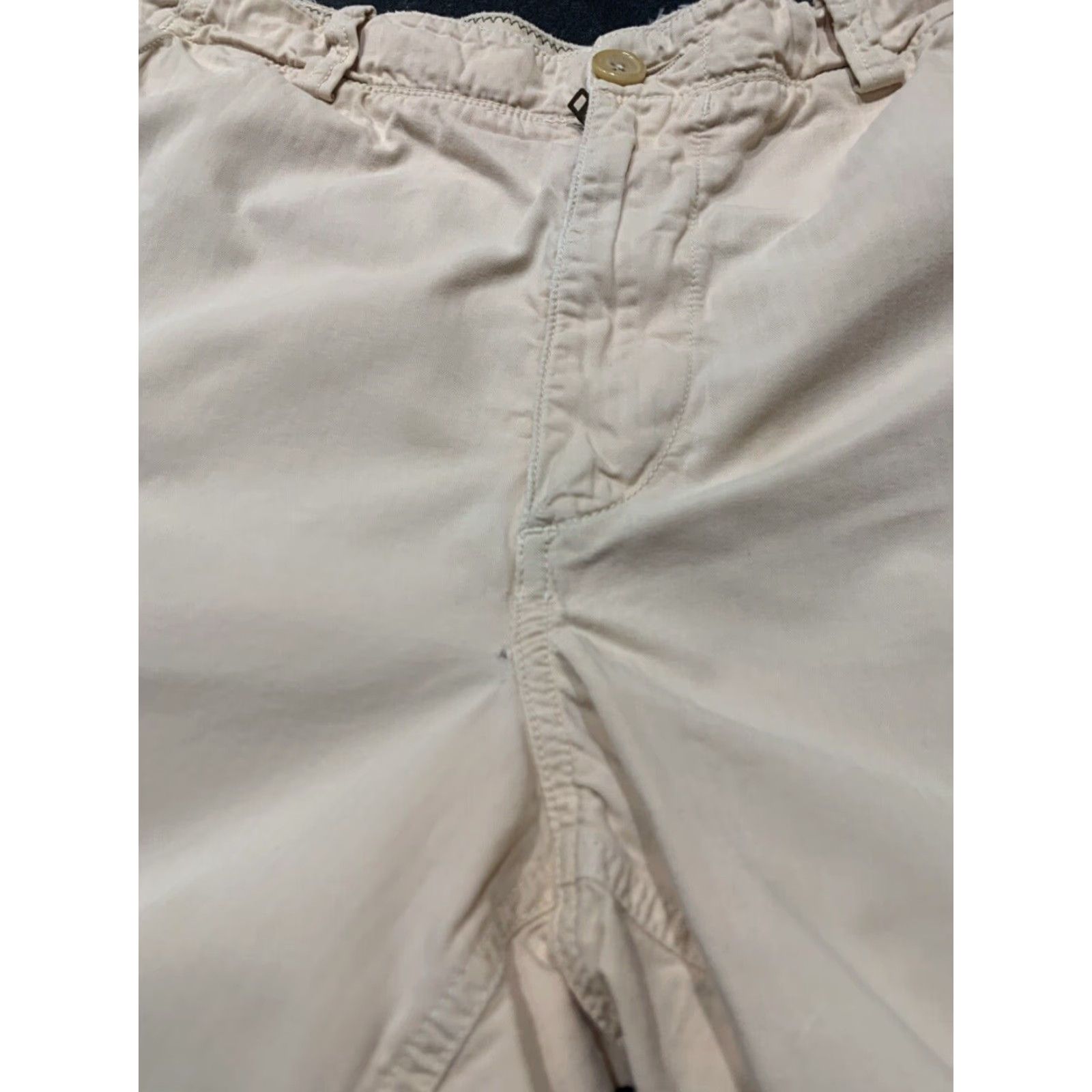 Banana Republic Banana Republic Cargo Shorts Mens 35 Beige Relaxed Fit Canvas Outdoor Casual Summer Size US 36 / EU 52 - 6 Thumbnail