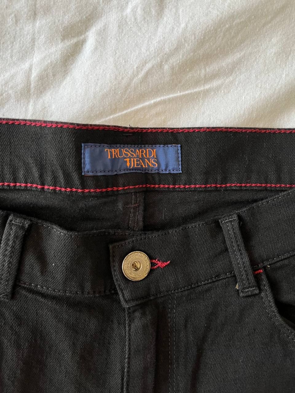 Trussardi Trussardi Jeans black men's jeans Size US 37 - 3 Thumbnail