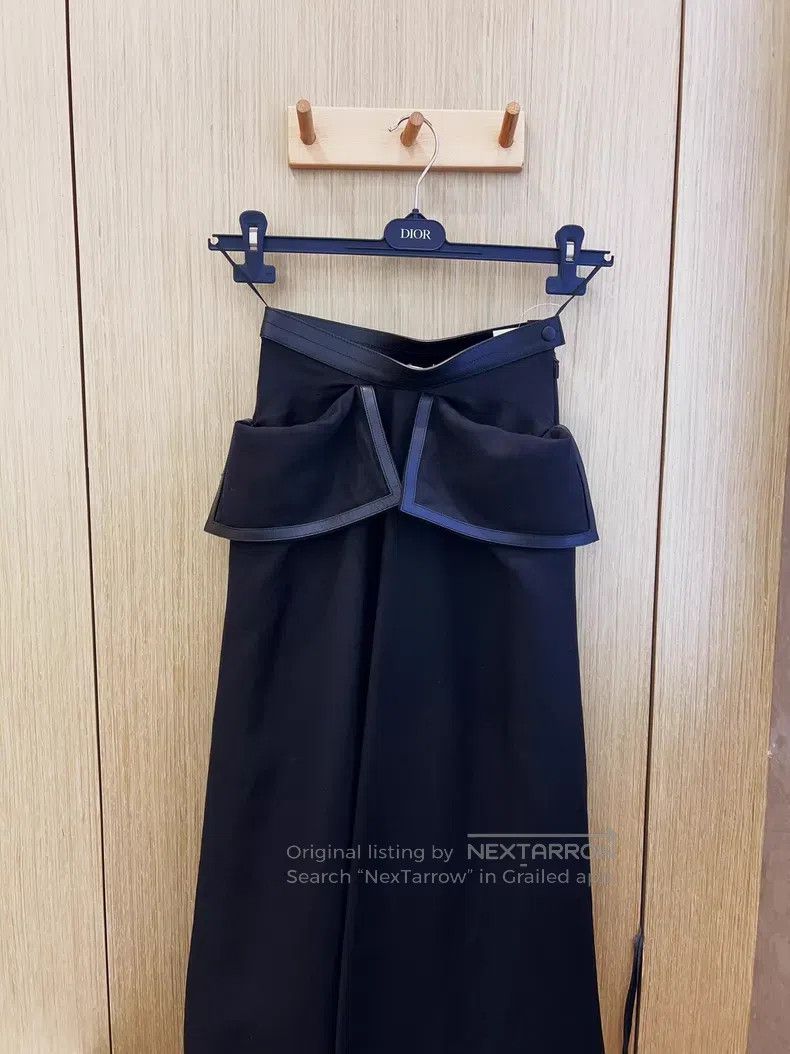 Loewe Loewe Black Long A-line Skirt Size 42" / US 20 - 3 Thumbnail