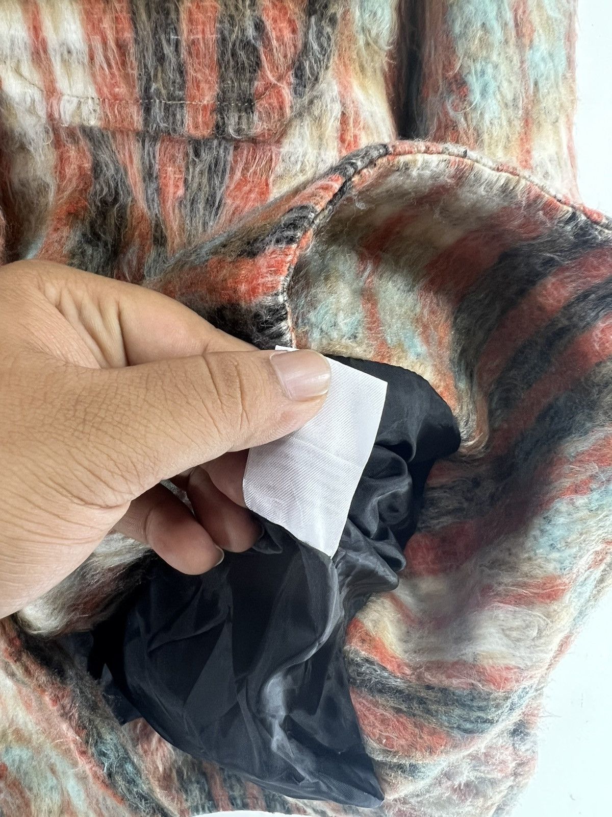 Japanese Brand Vintage Rare Design Mohair Button ups jacket Size US XXL / EU 58 / 5 - 5 Thumbnail