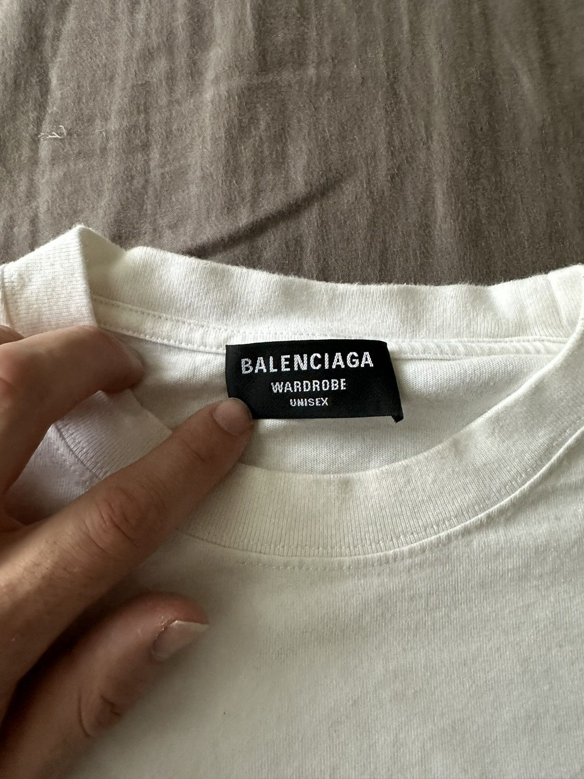 Balenciaga Balenciaga Pixel Logo Shirt Size US M / EU 48-50 / 2 - 2 Thumbnail
