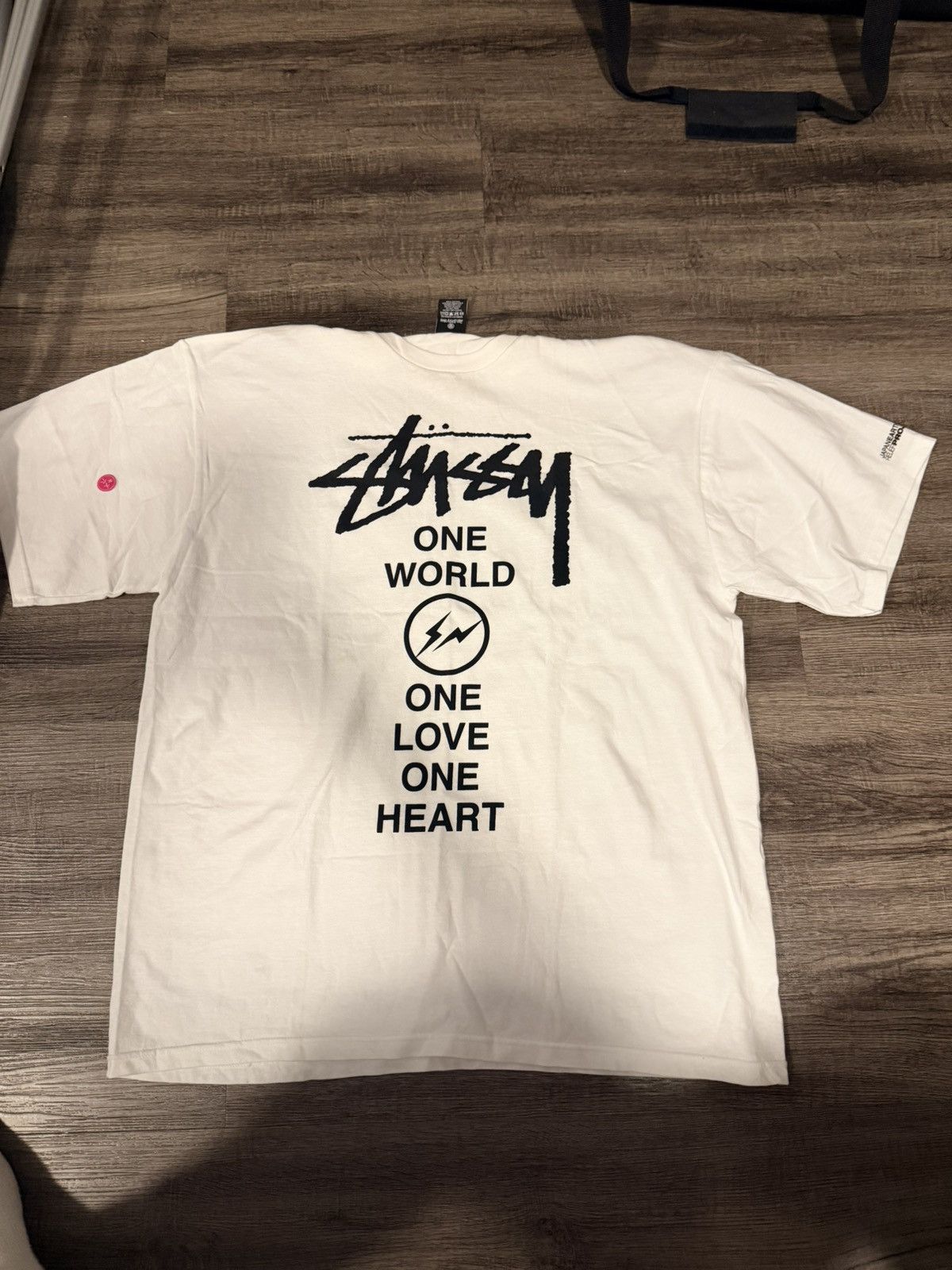 Stussy Stussy One World Tee Size US XL / EU 56 / 4 - 1 Thumbnail