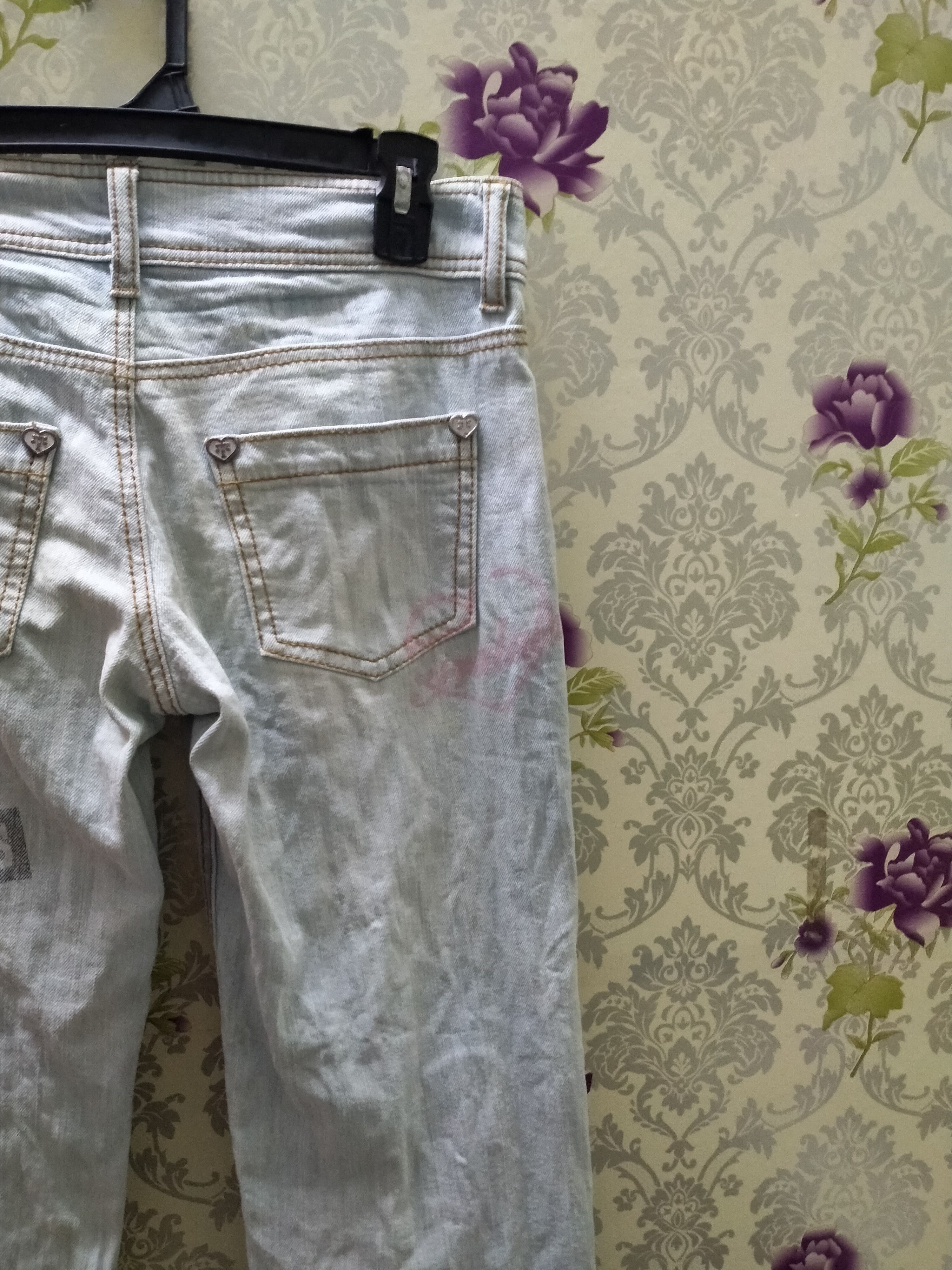 Hysteric Glamour × Japanese Brand Tralala buttefly slim jeans multi logo Size US 30 / EU 46 - 11 Thumbnail