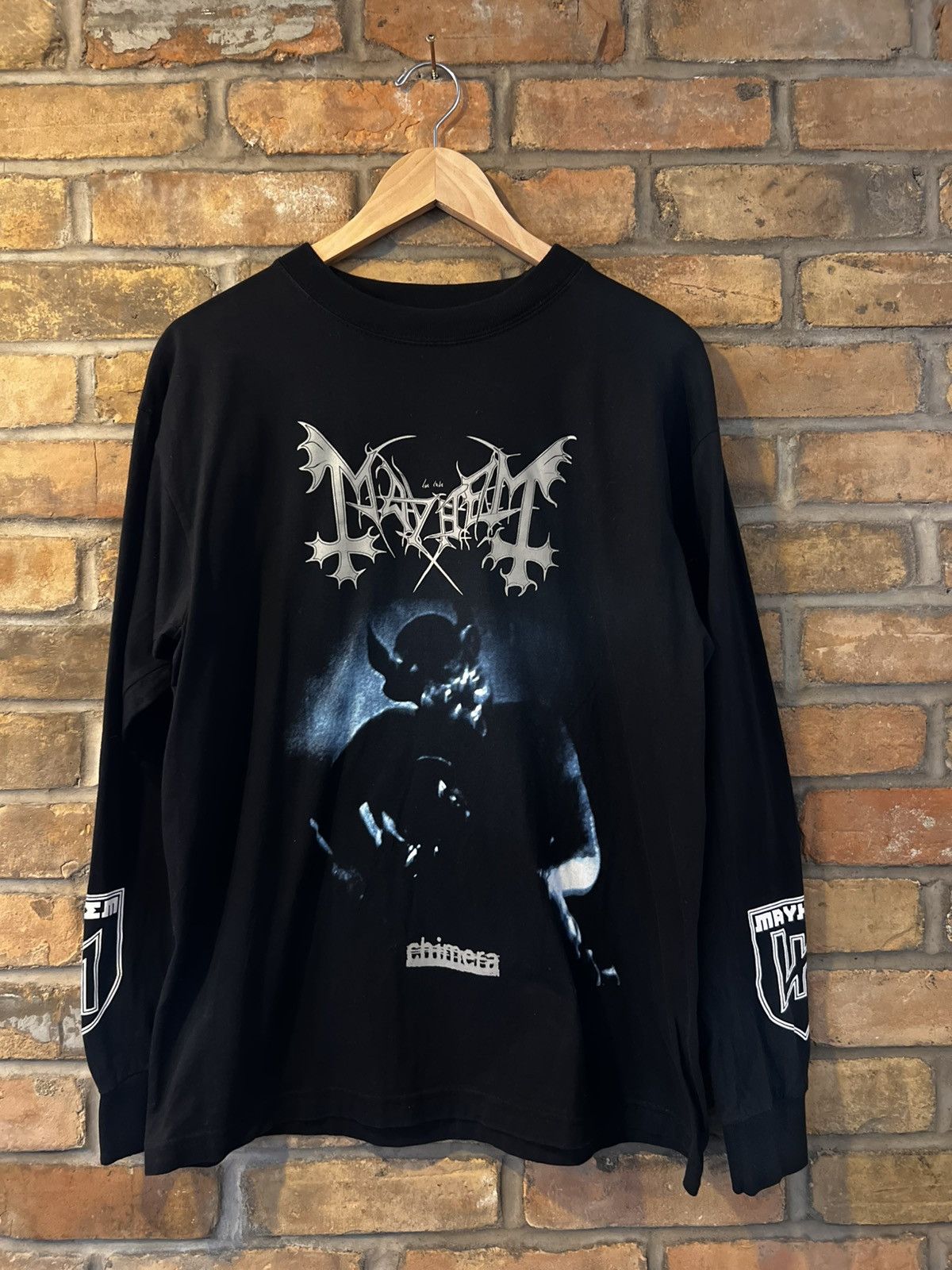 Band Tees 04’ Mayhem Chimera Euro Tag Long Sleeve Size US M / EU 48-50 / 2 - 1 Thumbnail