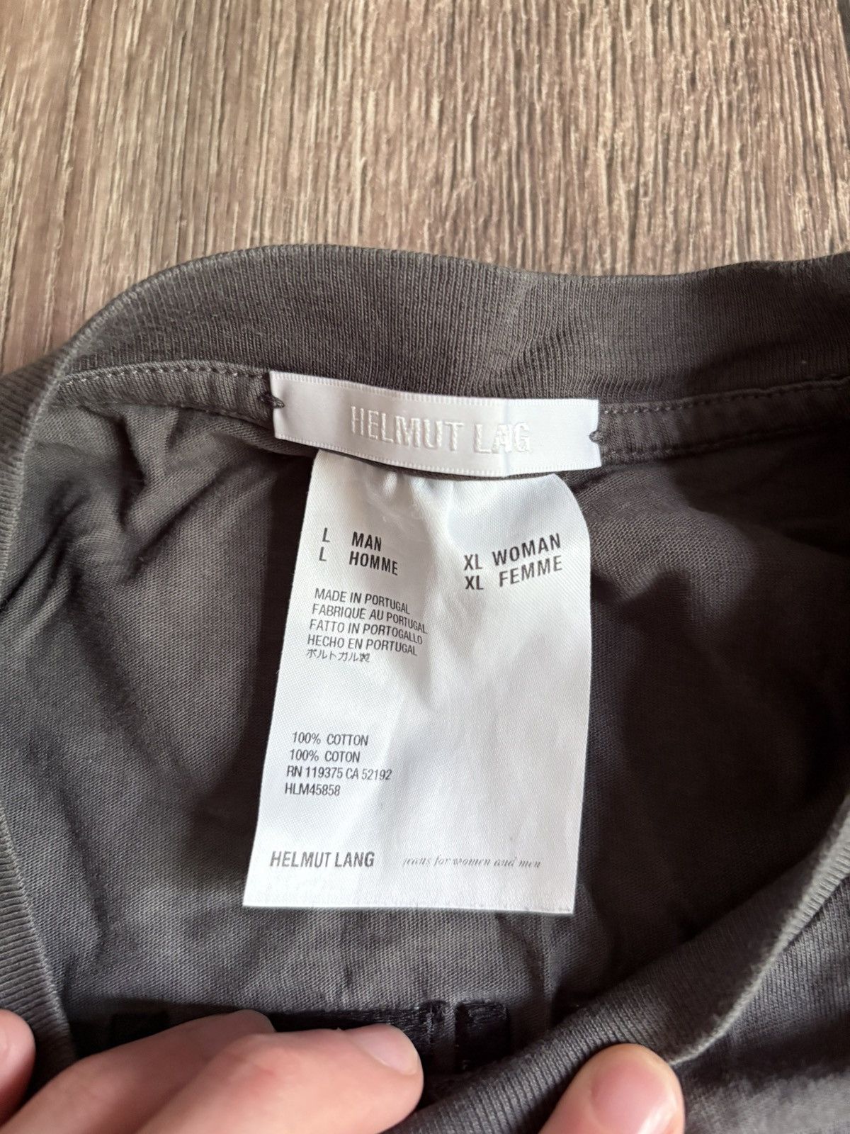 Helmut Lang Helmut Lang Vienna Paris New York Logo T-Shirt Size US L / EU 52-54 / 3 - 4 Thumbnail