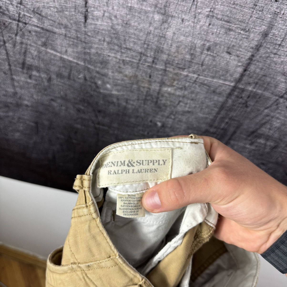 Denim & Supply Ralph Lauren Denim Supply ralph lauren cargo multi pocket pants trousers Size US 31 - 8 Thumbnail