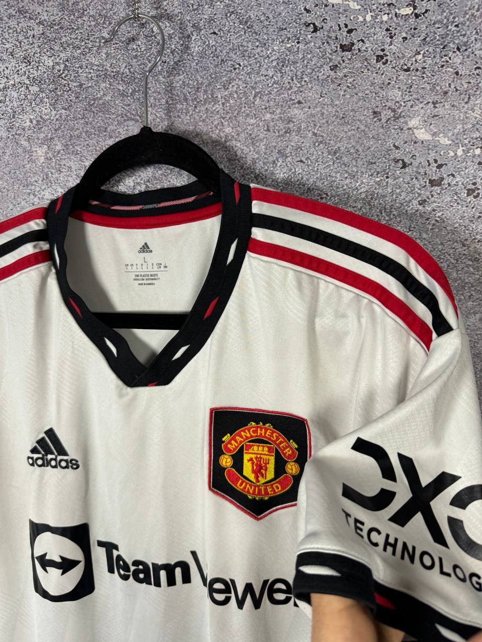Adidas Manchester United 2022/23 Away Adidas Vintage Soccer Jersey Size US L / EU 52-54 / 3 - 9 Thumbnail