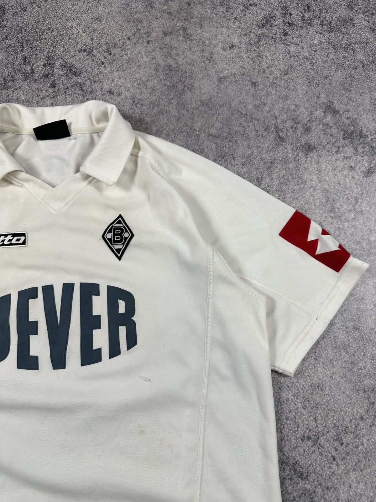 Lotto Sport Vintage Lotto Borussia 30 Dirk Soccer Jersey Streetwear XL Size US XL / EU 56 / 4 - 3 Thumbnail