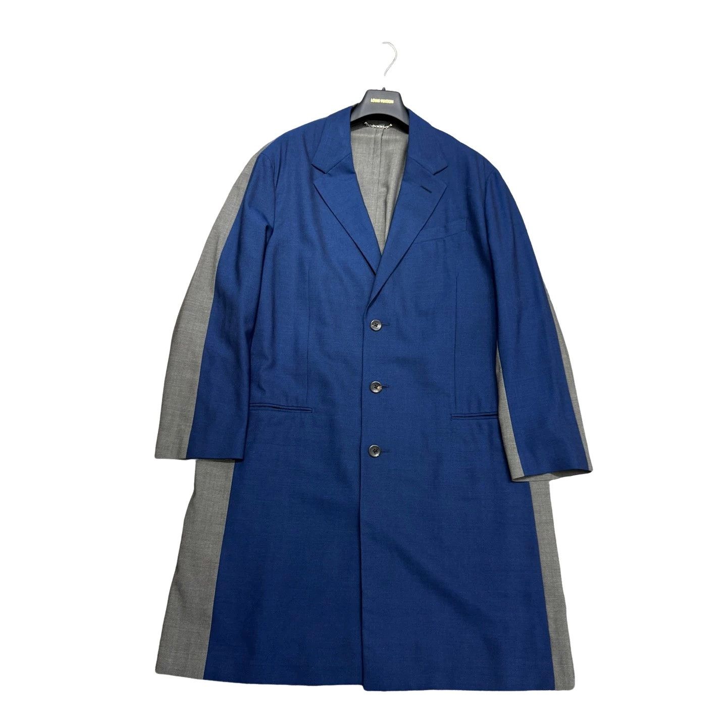 Louis Vuitton Louis Vuitton Two-Tone Wool Coat 48 Size US M / EU 48-50 / 2 - 1 Thumbnail