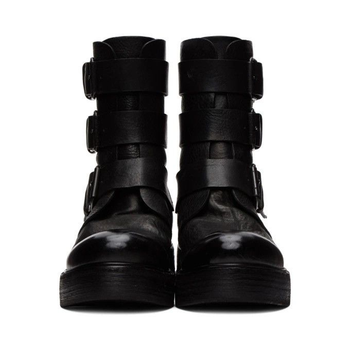 Marsell Triple Buckle Boot Black. Size 40 Size US 10 / IT 40 - 10 Thumbnail