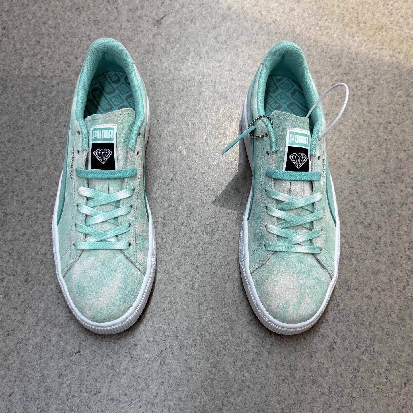 Puma Puma x Diamond Supply Co. "Tiffany" Green 41 DS Size US 8.5 / EU 41-42 - 5 Thumbnail
