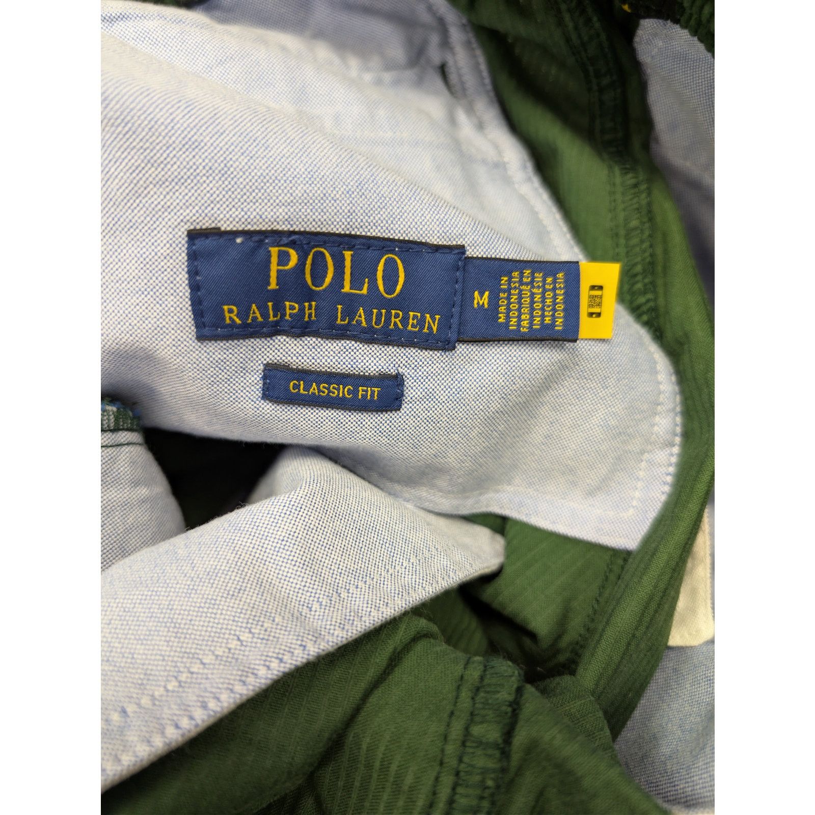 Polo Ralph Lauren o1rshd1 CC20 Velvet Shorts in Green Size US 32 / EU 48 - 14 Thumbnail