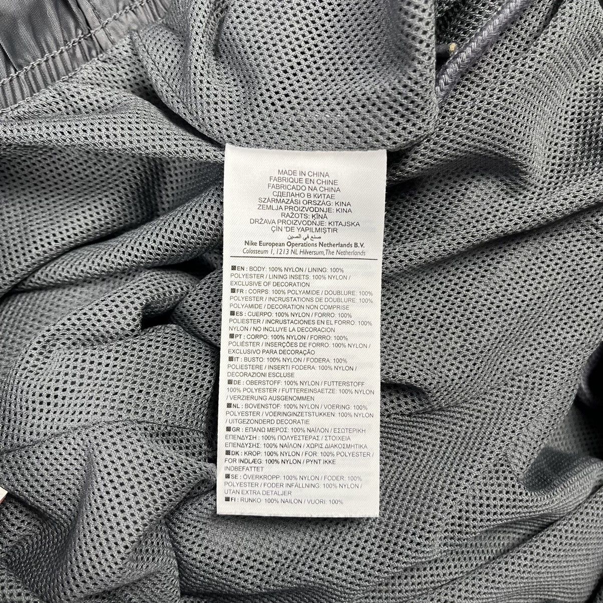 Nike × Vintage Vintage Nike drill nylon y2k swoosh track pants 90’s Size US 34 / EU 50 - 8 Thumbnail